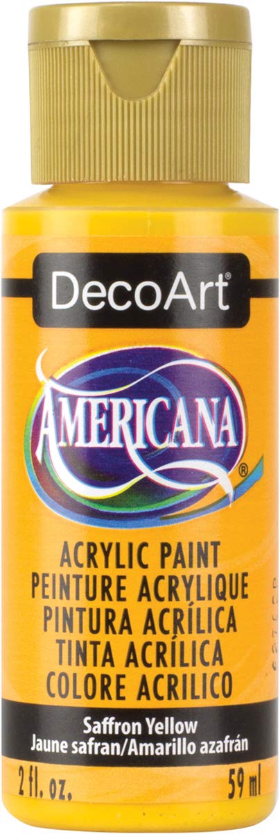 DecoArt Americana Acrylic Paint Set – Popular Colors, 18 Bottles (2 fl oz) – Art and Craft Acrylic Paints for Canvas, Wood, and More