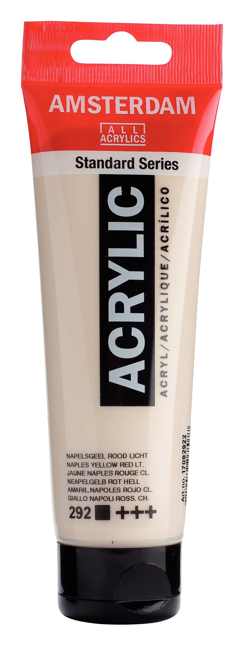 Amsterdam Standard Series Acrylic Paint Tube, Oxide Black 735, 4 fl oz | Vibrant Color with Acrylic Resin Binder, High Lightfastness, Water-Based, Strong Coverage, Visible Brush Strokes