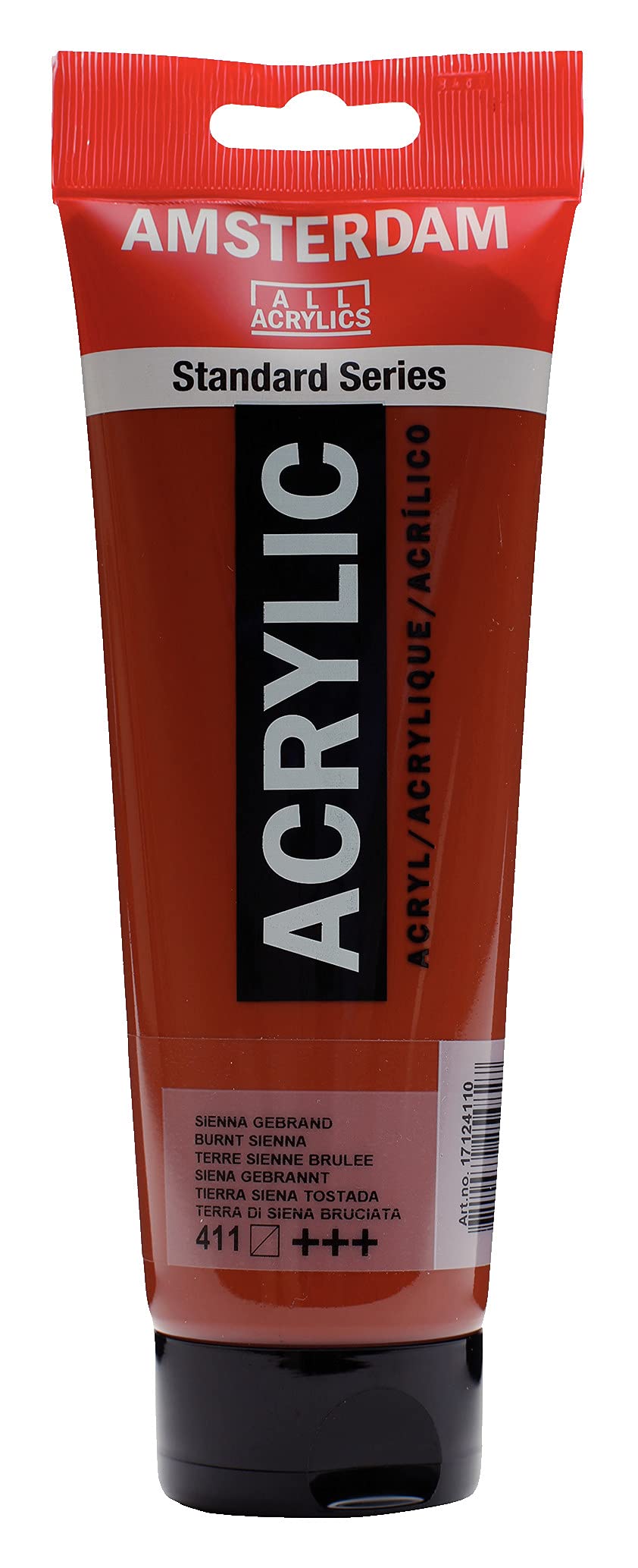 Amsterdam Standard Series Acrylic Paint Tube, Oxide Black 735, 4 fl oz | Vibrant Color with Acrylic Resin Binder, High Lightfastness, Water-Based, Strong Coverage, Visible Brush Strokes