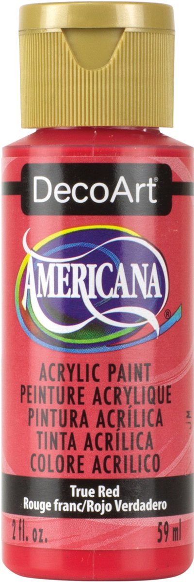 DecoArt Americana Acrylic Paint Set – Popular Colors, 18 Bottles (2 fl oz) – Art and Craft Acrylic Paints for Canvas, Wood, and More