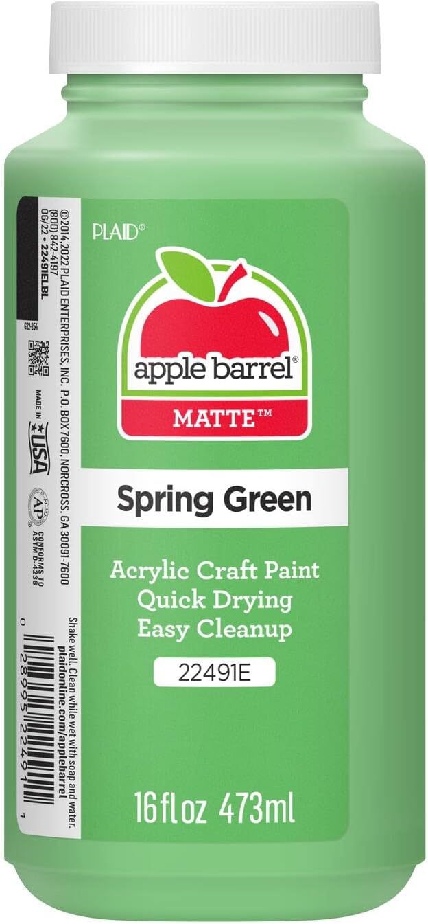 Apple Barrel Acrylic Paint in Assorted Colors (16 Ounce), 21142 Cobalt Blue