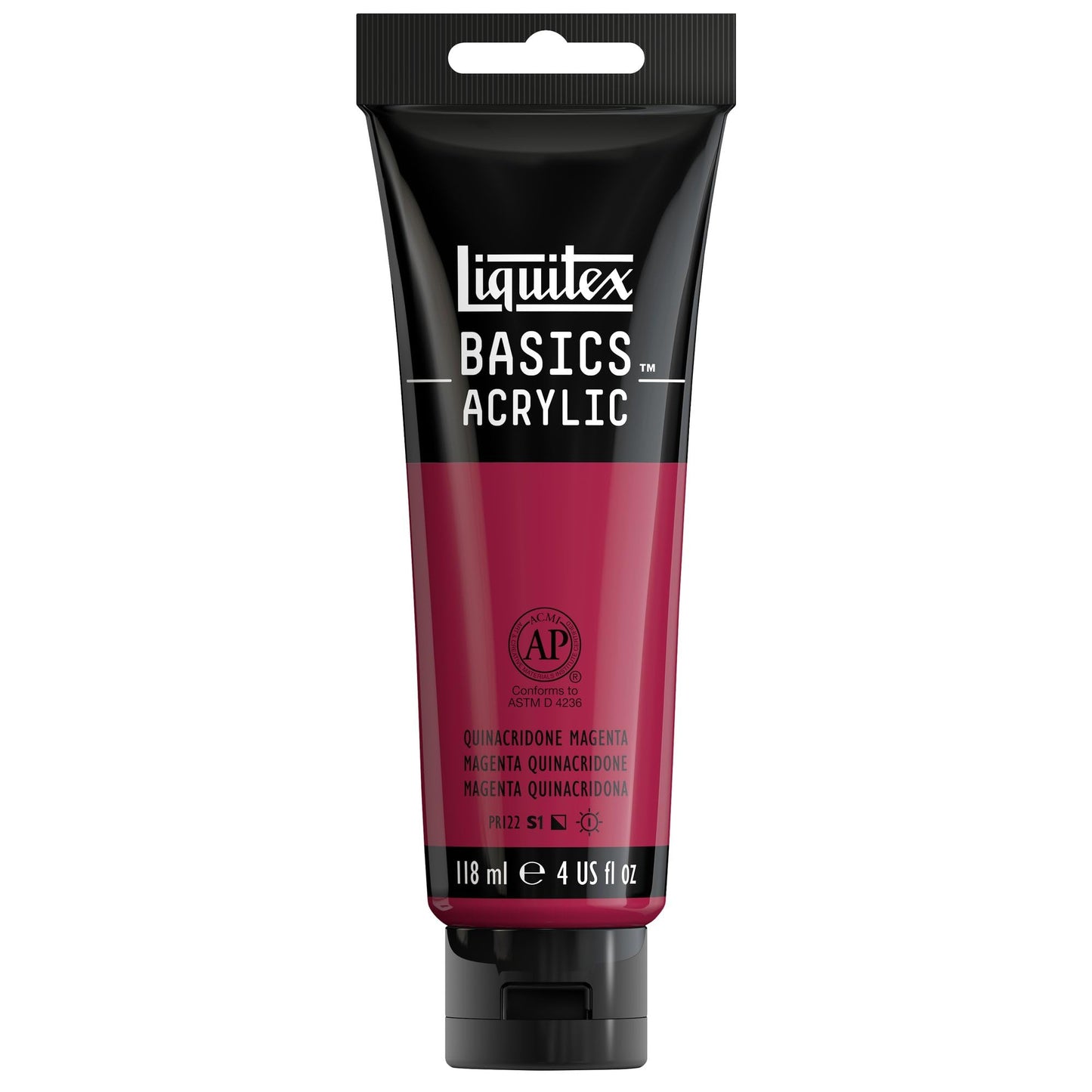 Liquitex BASICS Acrylic Paint, 250ml (8.5-oz) Tube, Cadmium Red Medium Hue