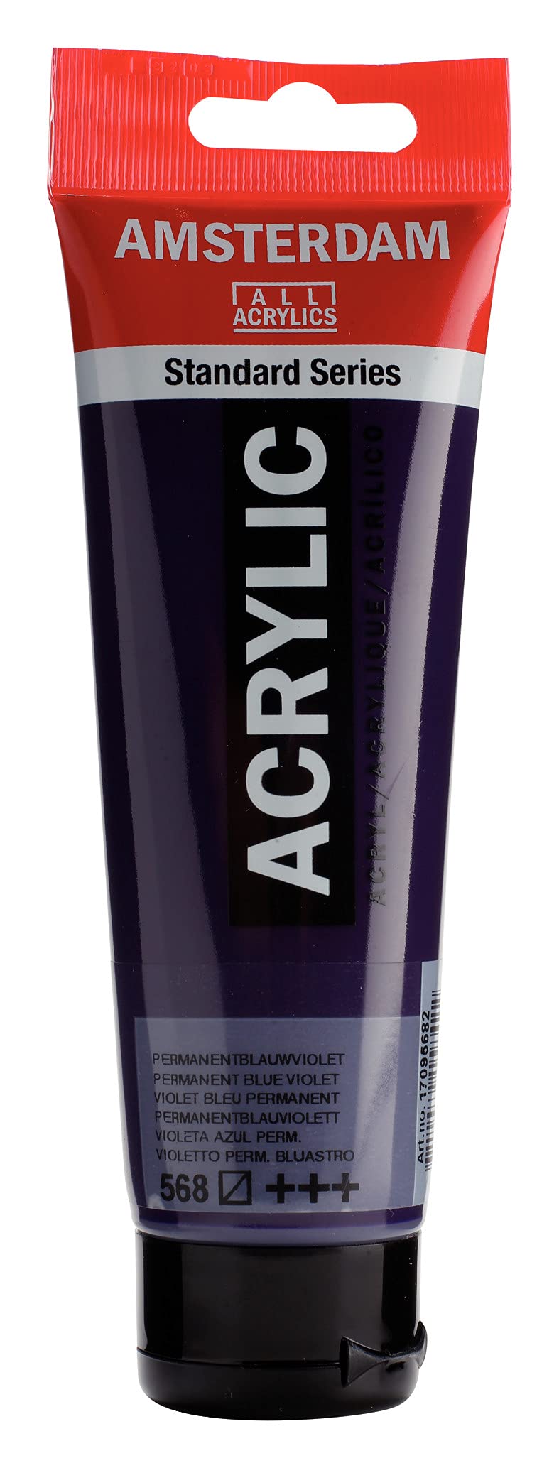 Amsterdam Standard Series Acrylic Paint Tube, Oxide Black 735, 4 fl oz | Vibrant Color with Acrylic Resin Binder, High Lightfastness, Water-Based, Strong Coverage, Visible Brush Strokes