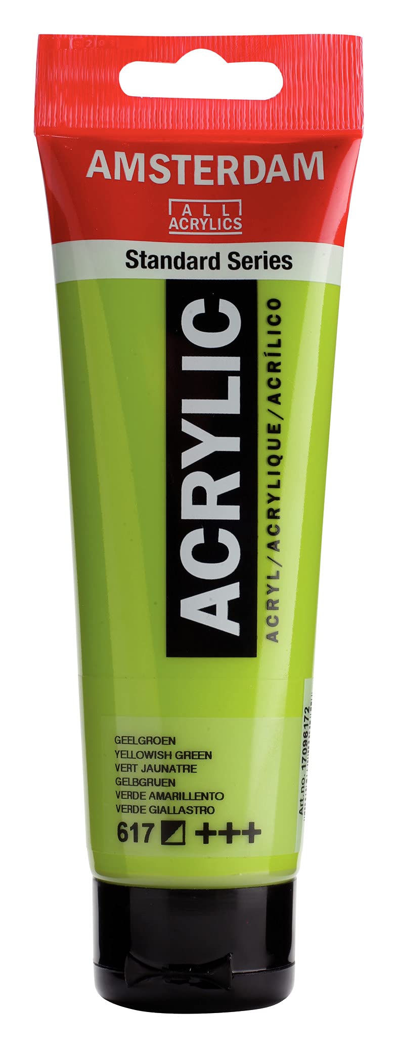 Amsterdam Standard Series Acrylic Paint Tube, Oxide Black 735, 4 fl oz | Vibrant Color with Acrylic Resin Binder, High Lightfastness, Water-Based, Strong Coverage, Visible Brush Strokes