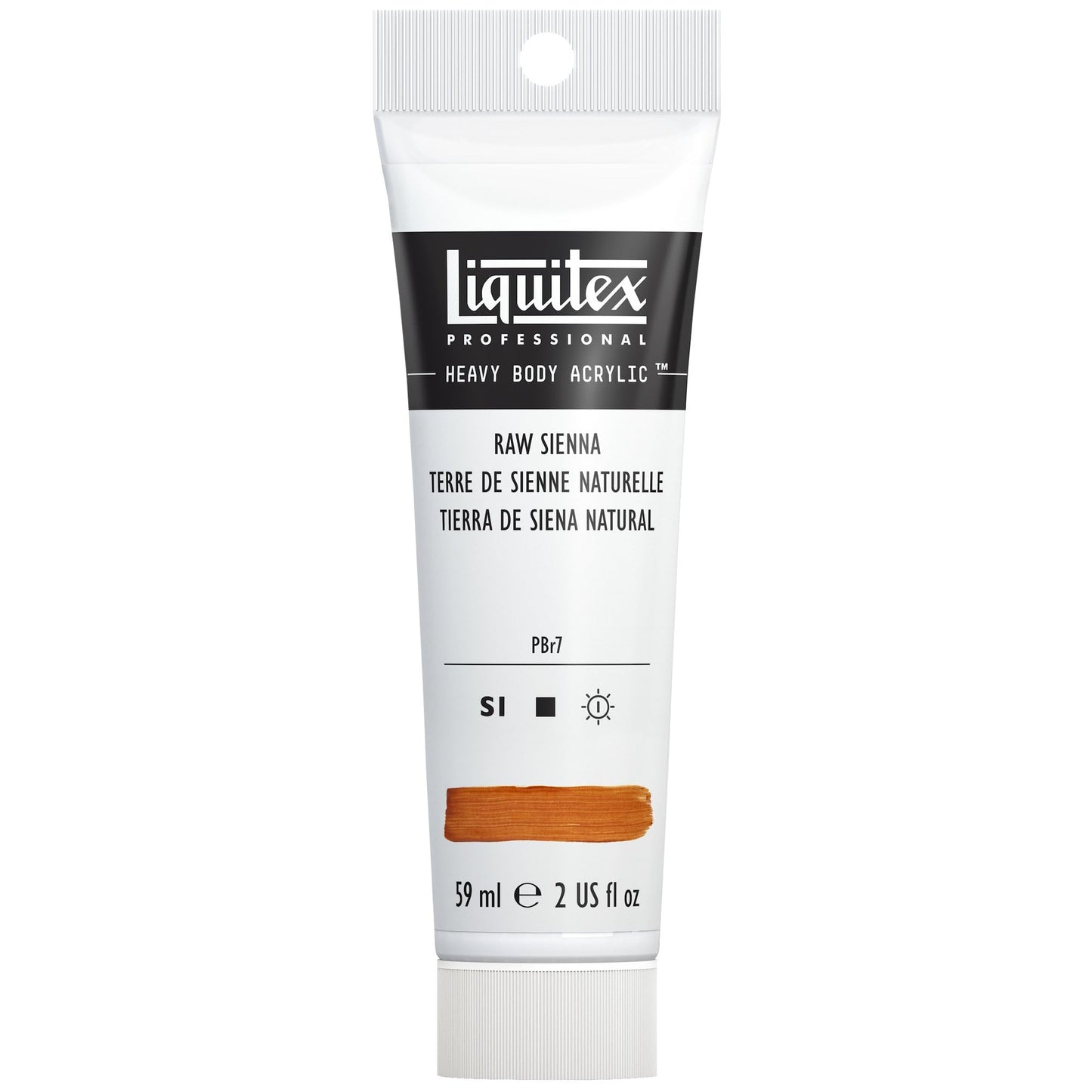 Liquitex Professional Heavy Body Acrylic Paint, 2-oz (59ml) Tube, Burnt Sienna
