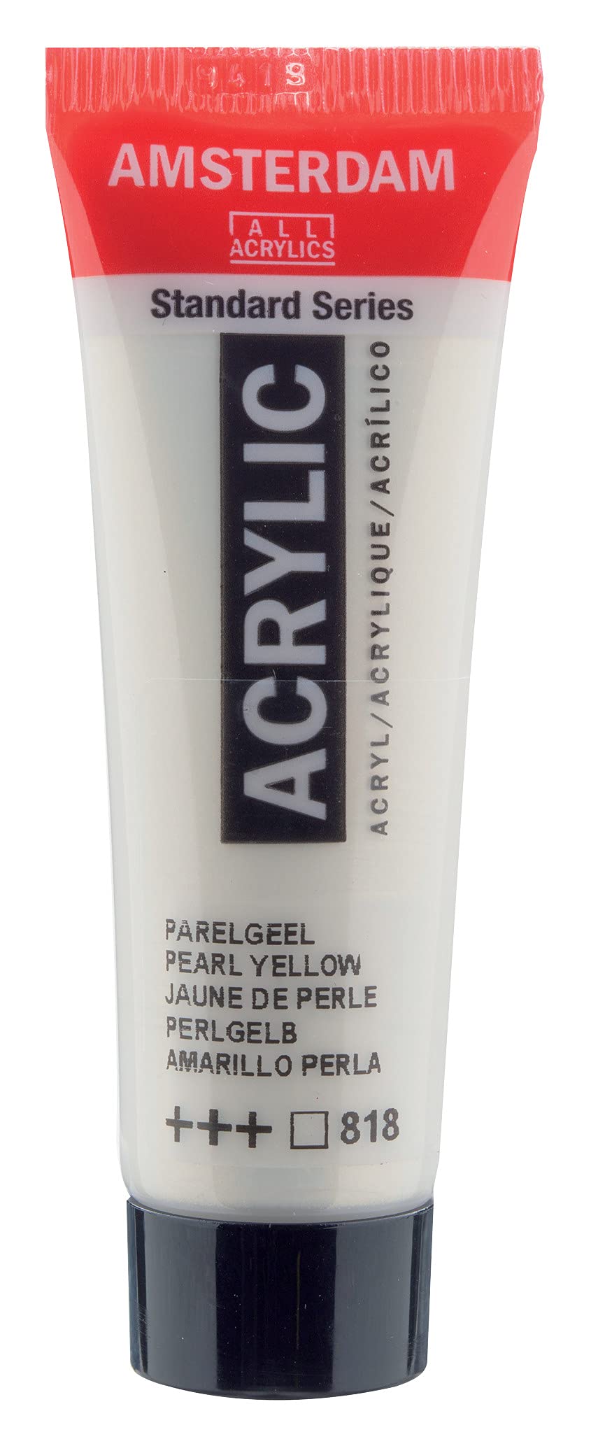 Amsterdam Standard Series Acrylic Paint Tube, Oxide Black 735, 4 fl oz | Vibrant Color with Acrylic Resin Binder, High Lightfastness, Water-Based, Strong Coverage, Visible Brush Strokes