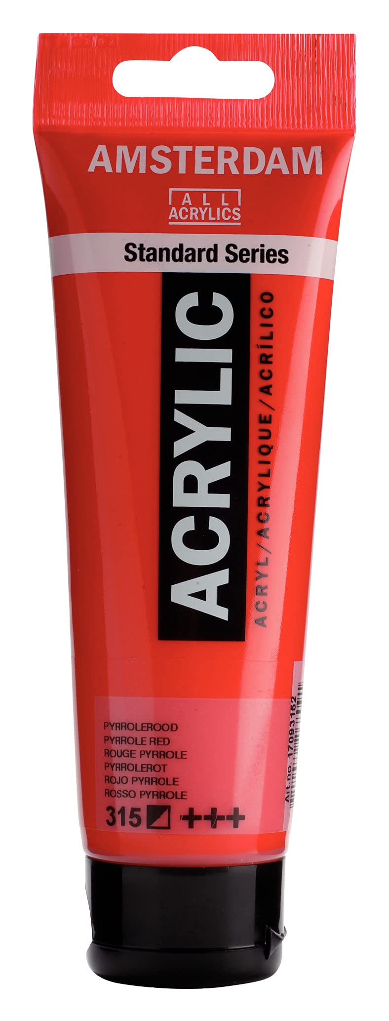 Amsterdam Standard Series Acrylic Paint Tube, Oxide Black 735, 4 fl oz | Vibrant Color with Acrylic Resin Binder, High Lightfastness, Water-Based, Strong Coverage, Visible Brush Strokes