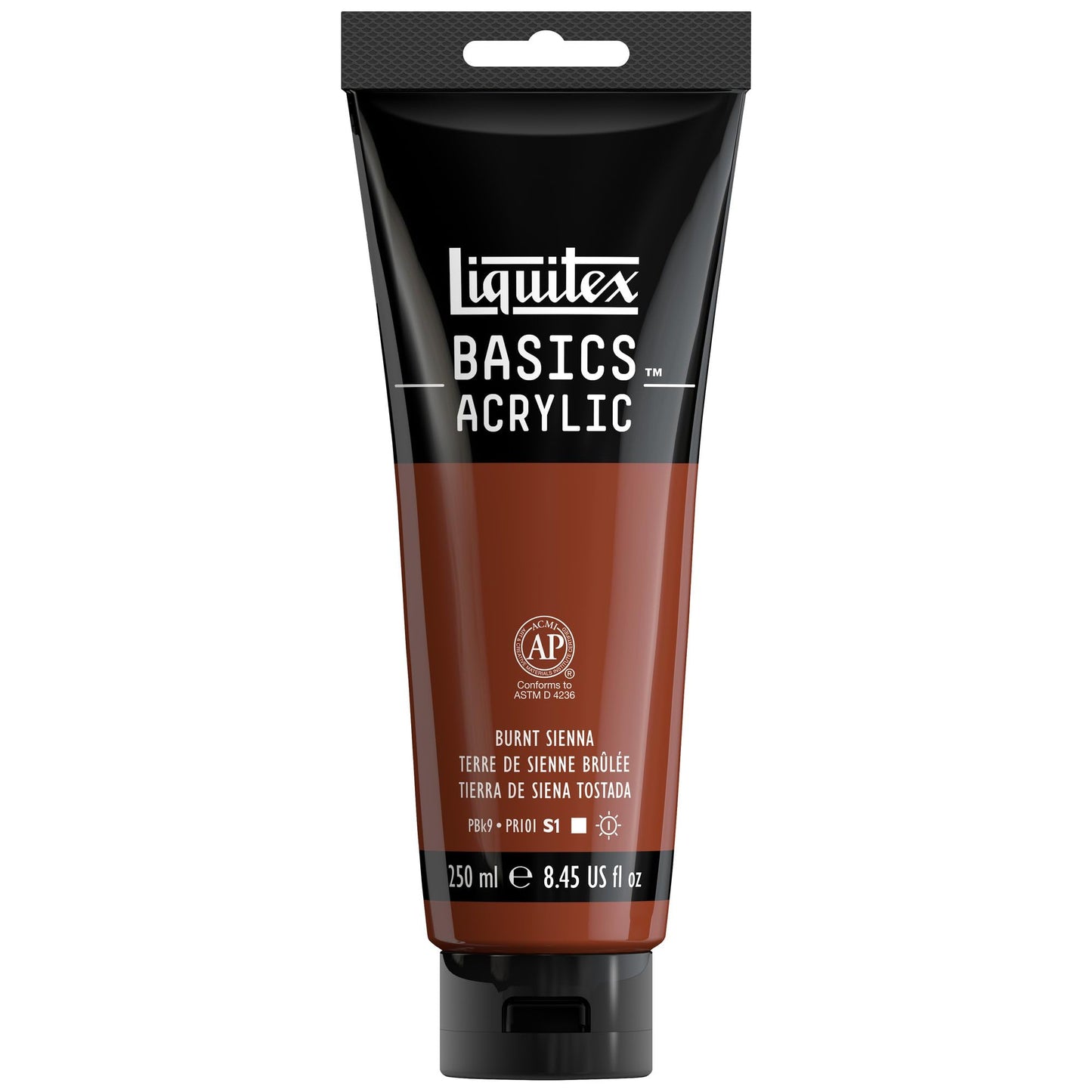 Liquitex BASICS Acrylic Paint, 250ml (8.5-oz) Tube, Cadmium Red Medium Hue