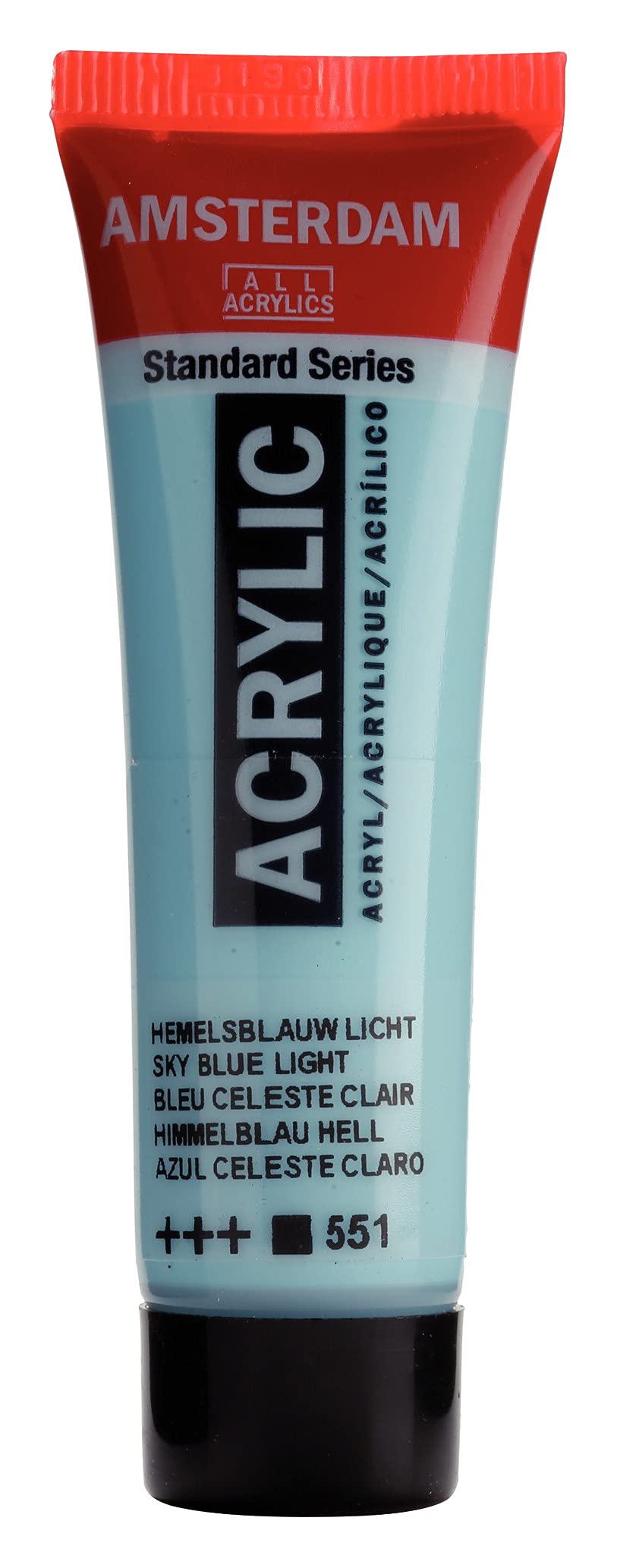 Amsterdam Standard Series Acrylic Paint Tube, Oxide Black 735, 4 fl oz | Vibrant Color with Acrylic Resin Binder, High Lightfastness, Water-Based, Strong Coverage, Visible Brush Strokes