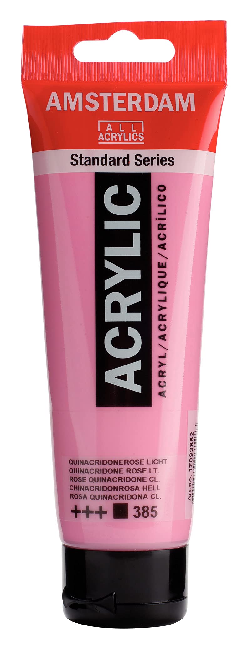 Amsterdam Standard Series Acrylic Paint Tube, Oxide Black 735, 4 fl oz | Vibrant Color with Acrylic Resin Binder, High Lightfastness, Water-Based, Strong Coverage, Visible Brush Strokes