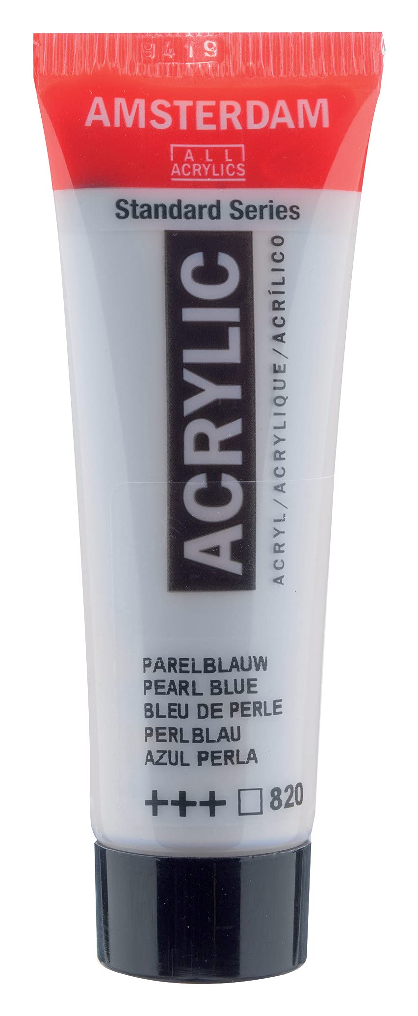 Amsterdam Standard Series Acrylic Paint Tube, Oxide Black 735, 4 fl oz | Vibrant Color with Acrylic Resin Binder, High Lightfastness, Water-Based, Strong Coverage, Visible Brush Strokes