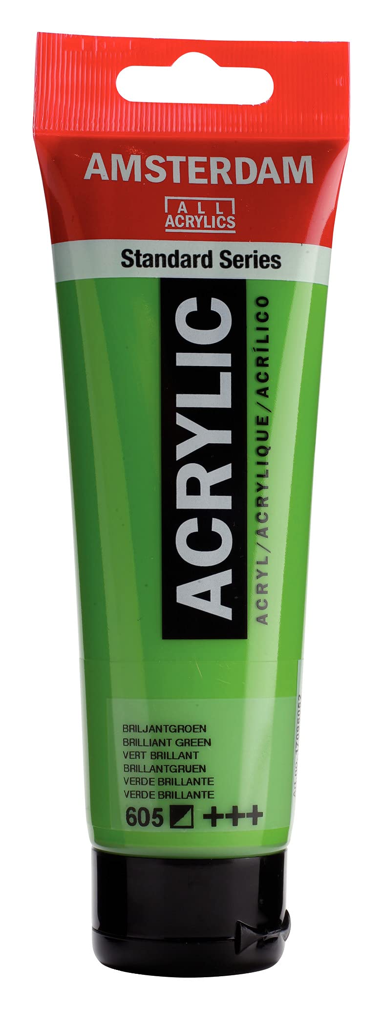 Amsterdam Standard Series Acrylic Paint Tube, Oxide Black 735, 4 fl oz | Vibrant Color with Acrylic Resin Binder, High Lightfastness, Water-Based, Strong Coverage, Visible Brush Strokes