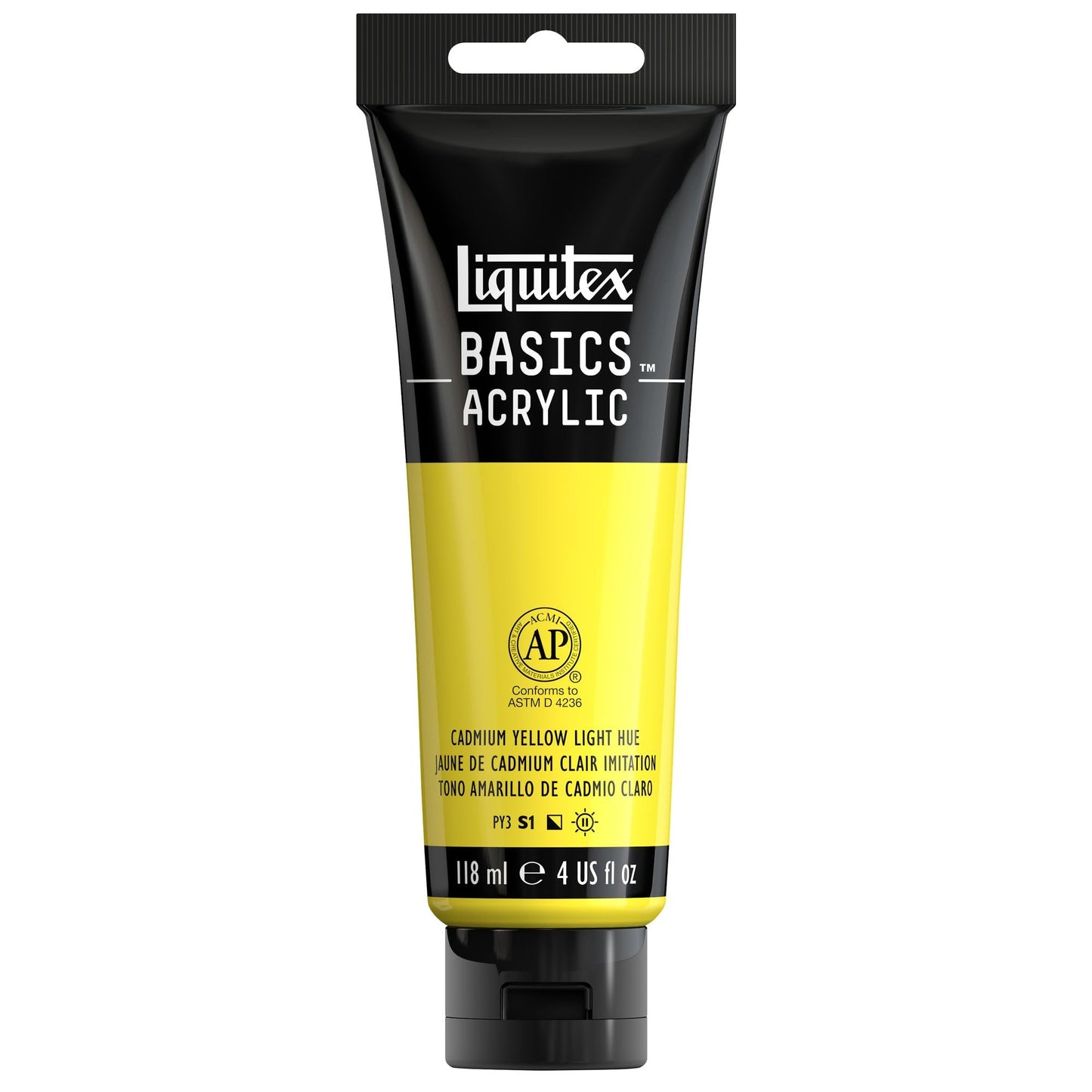 Liquitex BASICS Acrylic Paint, 250ml (8.5-oz) Tube, Cadmium Red Medium Hue