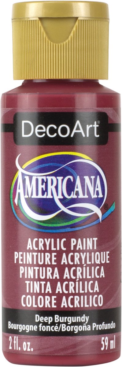 DecoArt Americana Acrylic Paint Set – Popular Colors, 18 Bottles (2 fl oz) – Art and Craft Acrylic Paints for Canvas, Wood, and More