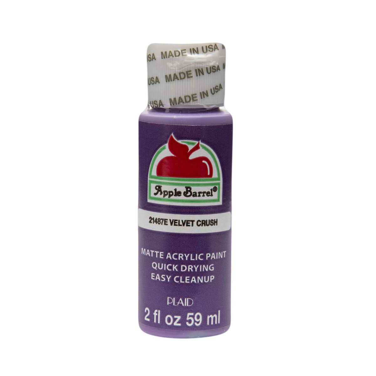 Apple Barrel Acrylic Paint in Assorted Colors (2 Ounce), 20503 White