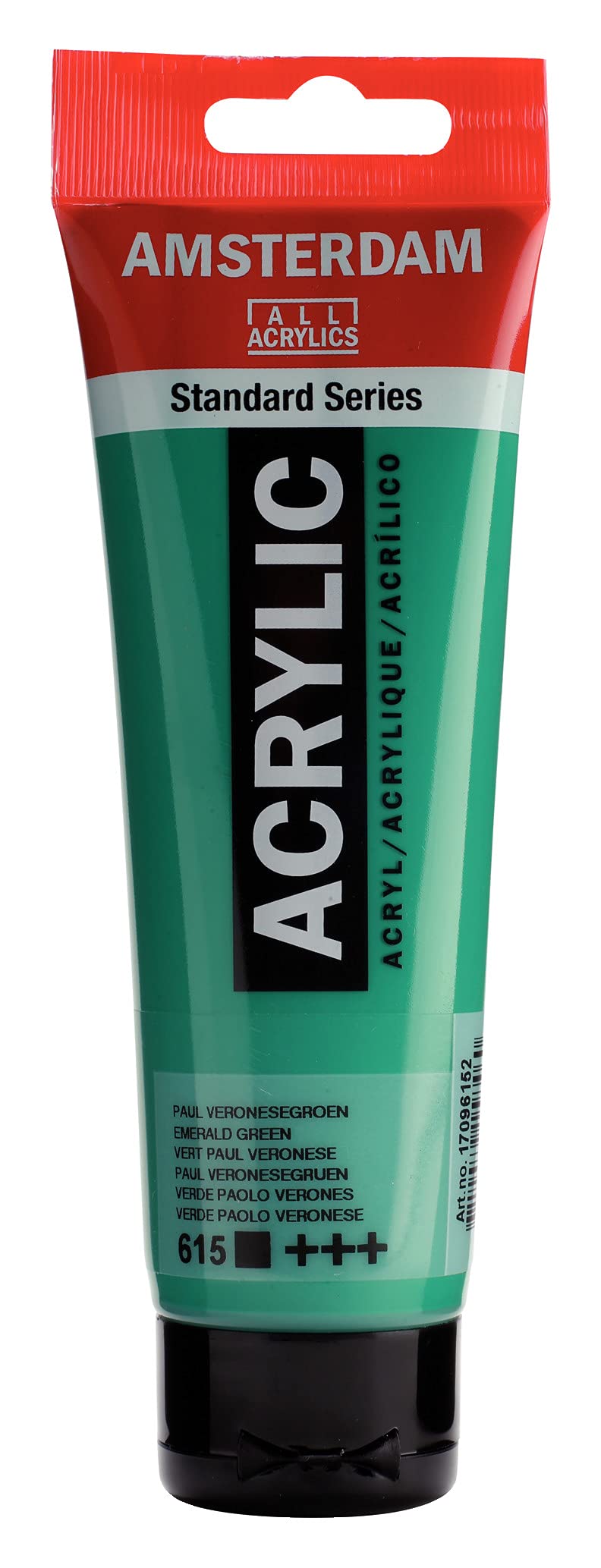 Amsterdam Standard Series Acrylic Paint Tube, Oxide Black 735, 4 fl oz | Vibrant Color with Acrylic Resin Binder, High Lightfastness, Water-Based, Strong Coverage, Visible Brush Strokes