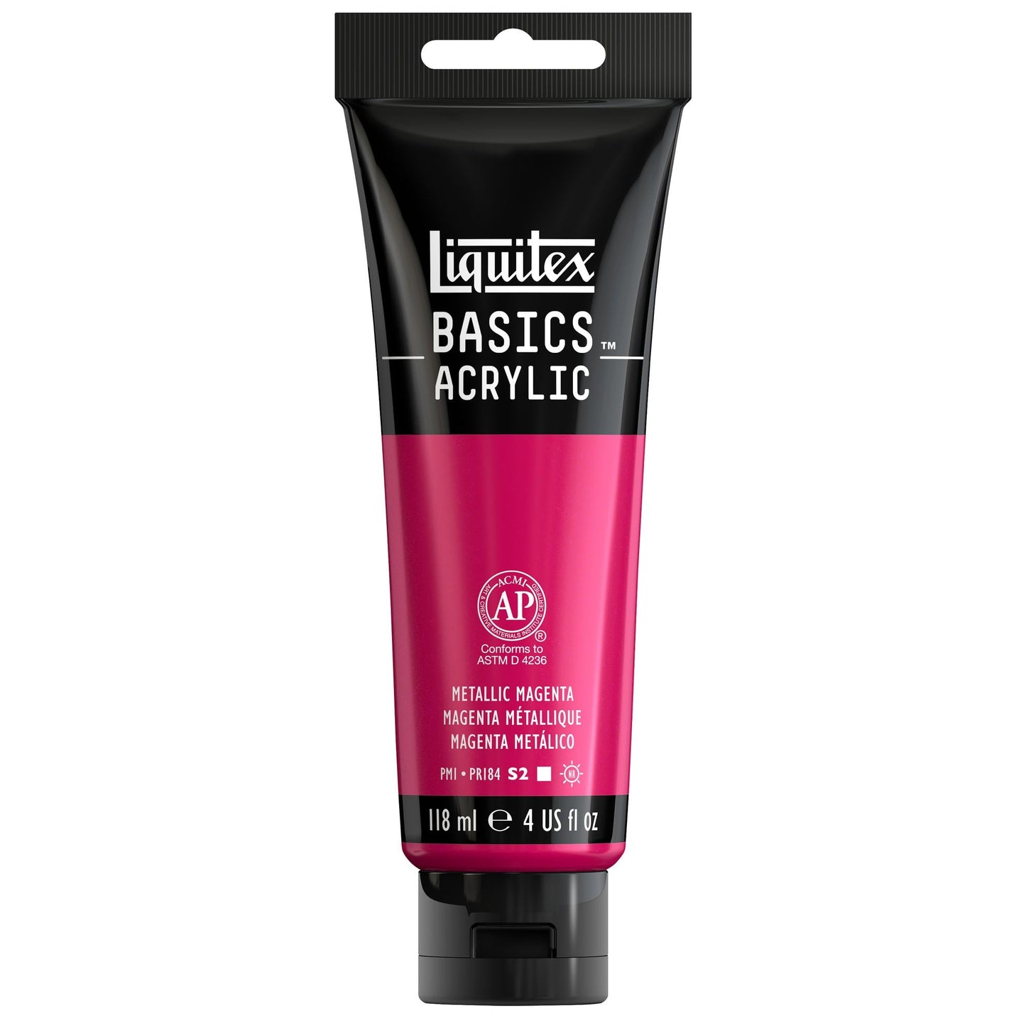 Liquitex BASICS Acrylic Paint, 250ml (8.5-oz) Tube, Cadmium Red Medium Hue