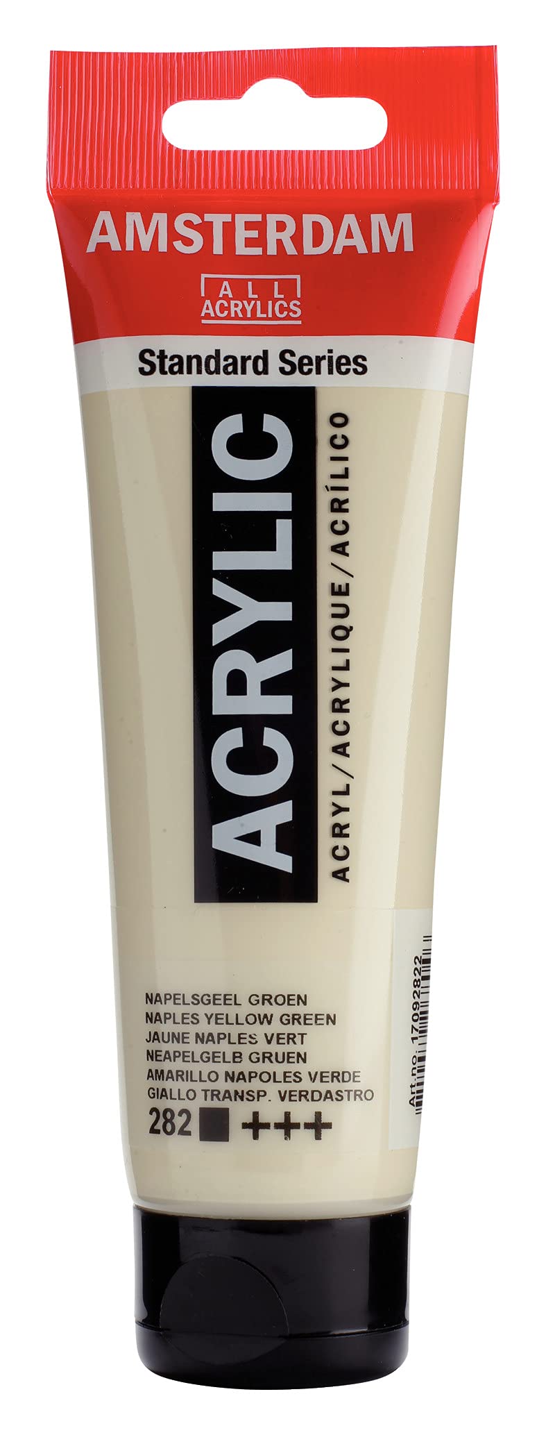 Amsterdam Standard Series Acrylic Paint Tube, Oxide Black 735, 4 fl oz | Vibrant Color with Acrylic Resin Binder, High Lightfastness, Water-Based, Strong Coverage, Visible Brush Strokes