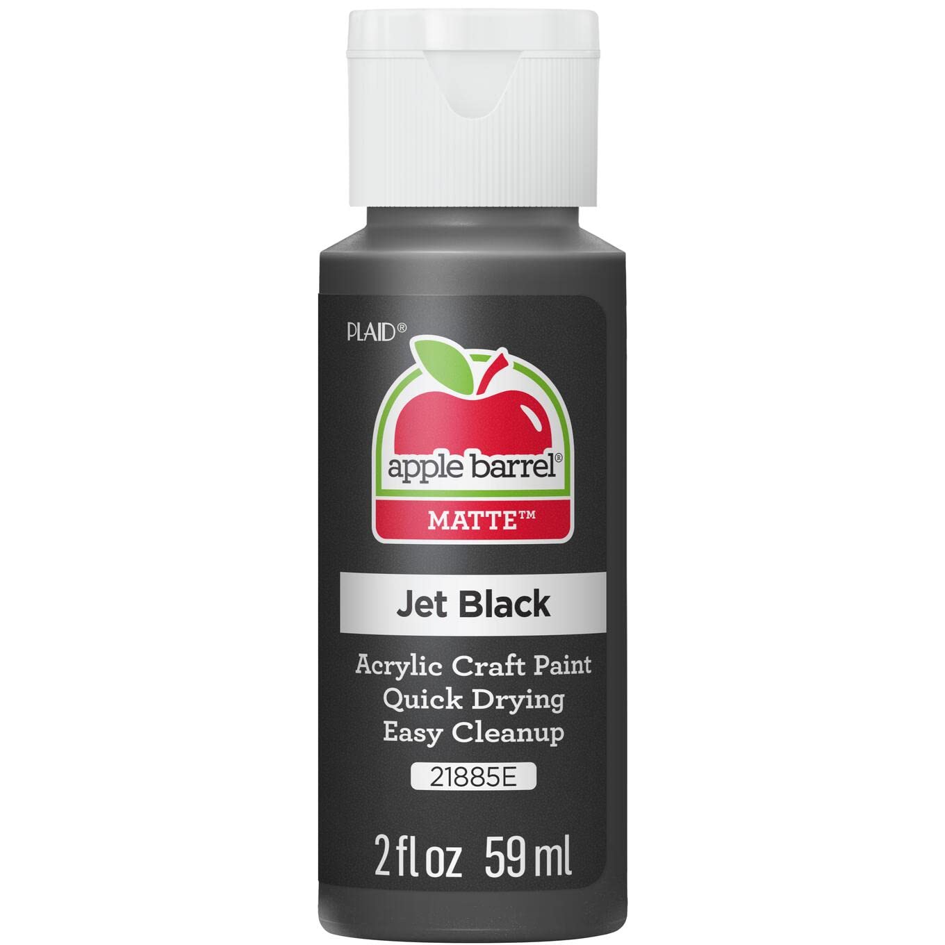 Apple Barrel Acrylic Paint in Assorted Colors (2 Ounce), 20503 White