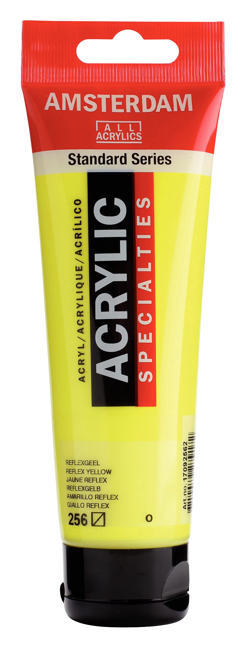 Amsterdam Standard Series Acrylic Paint Tube, Oxide Black 735, 4 fl oz | Vibrant Color with Acrylic Resin Binder, High Lightfastness, Water-Based, Strong Coverage, Visible Brush Strokes