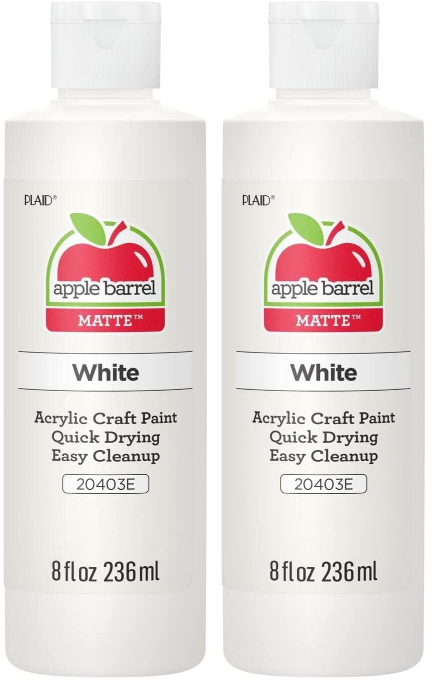 Apple Barrel Acrylic Paint in Assorted Colors (8 Ounce), J20401, Bright Red (1 count)