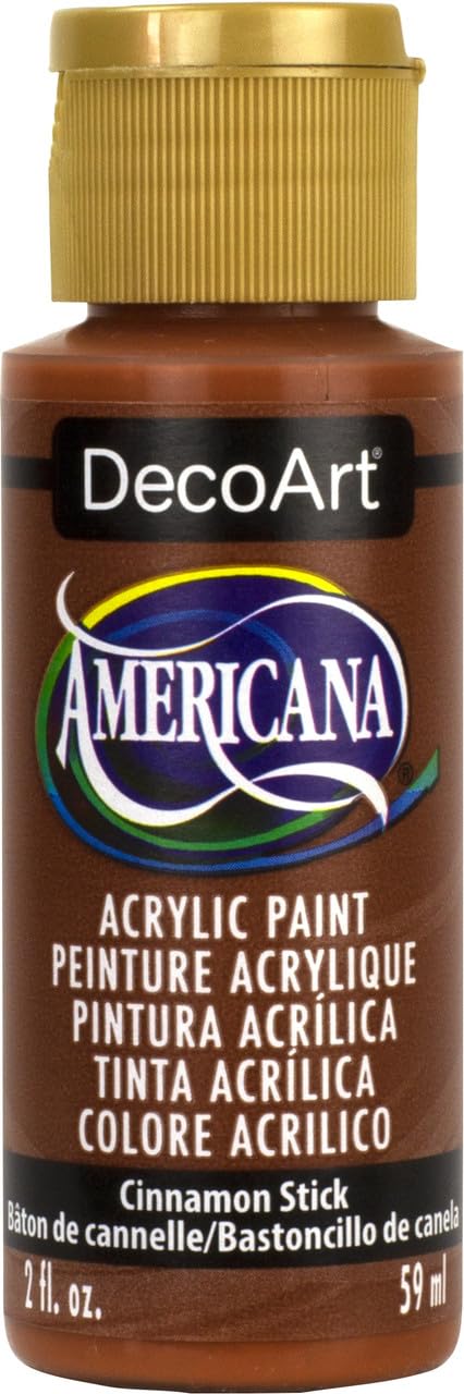 DecoArt Americana Acrylic Paint Set – Popular Colors, 18 Bottles (2 fl oz) – Art and Craft Acrylic Paints for Canvas, Wood, and More