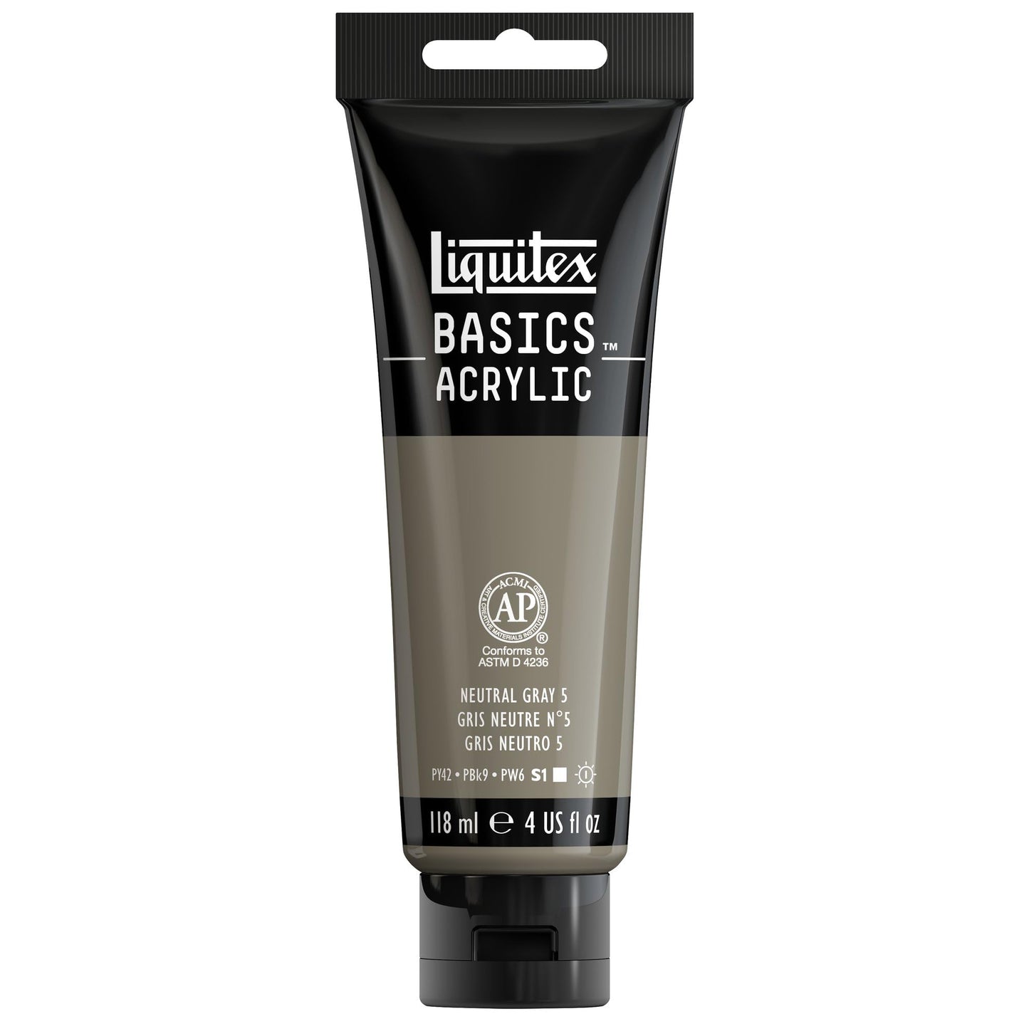 Liquitex BASICS Acrylic Paint, 250ml (8.5-oz) Tube, Cadmium Red Medium Hue