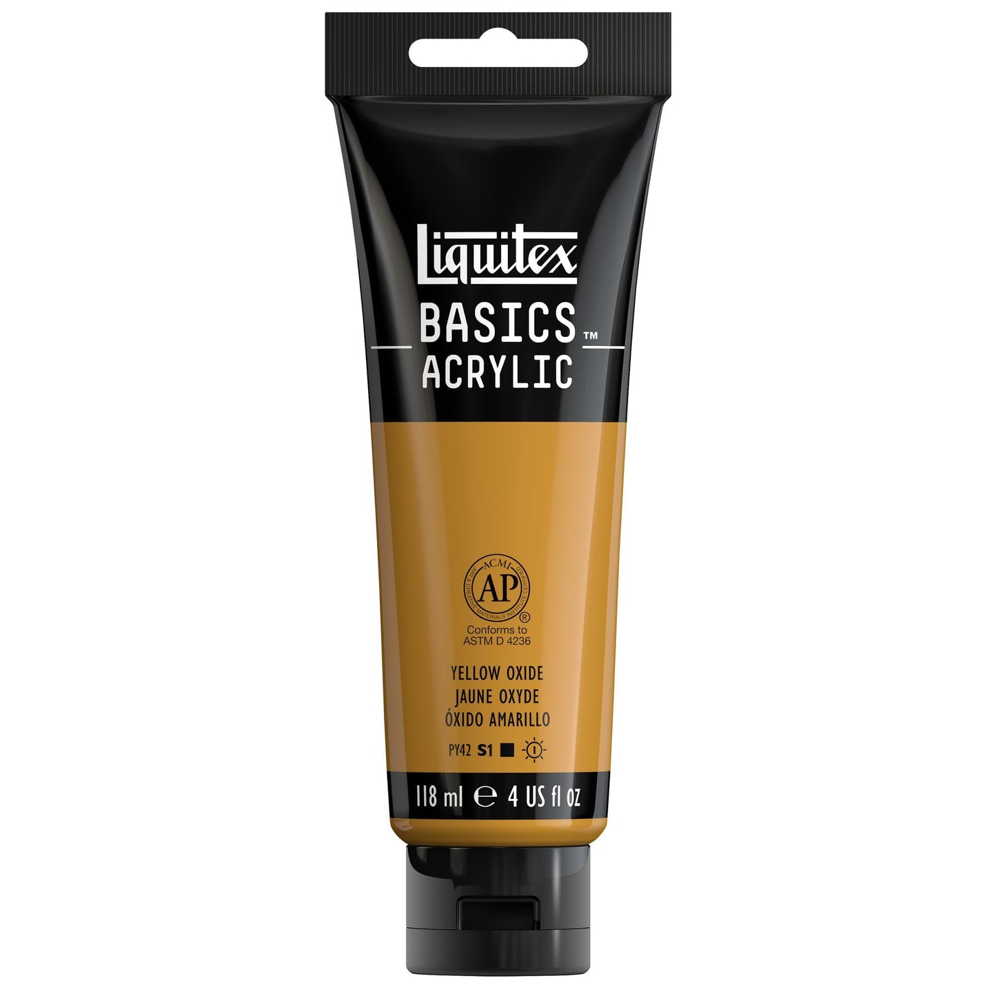 Liquitex BASICS Acrylic Paint, 250ml (8.5-oz) Tube, Cadmium Red Medium Hue