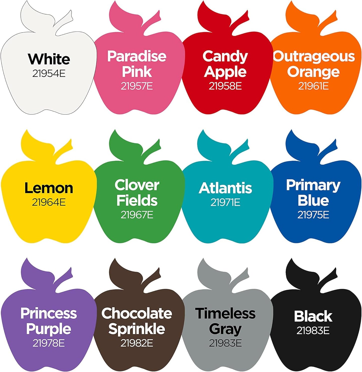 Apple Barrel Essentials Acrylic Paint Set, 12, 24 Fl Oz (Pack of 1)