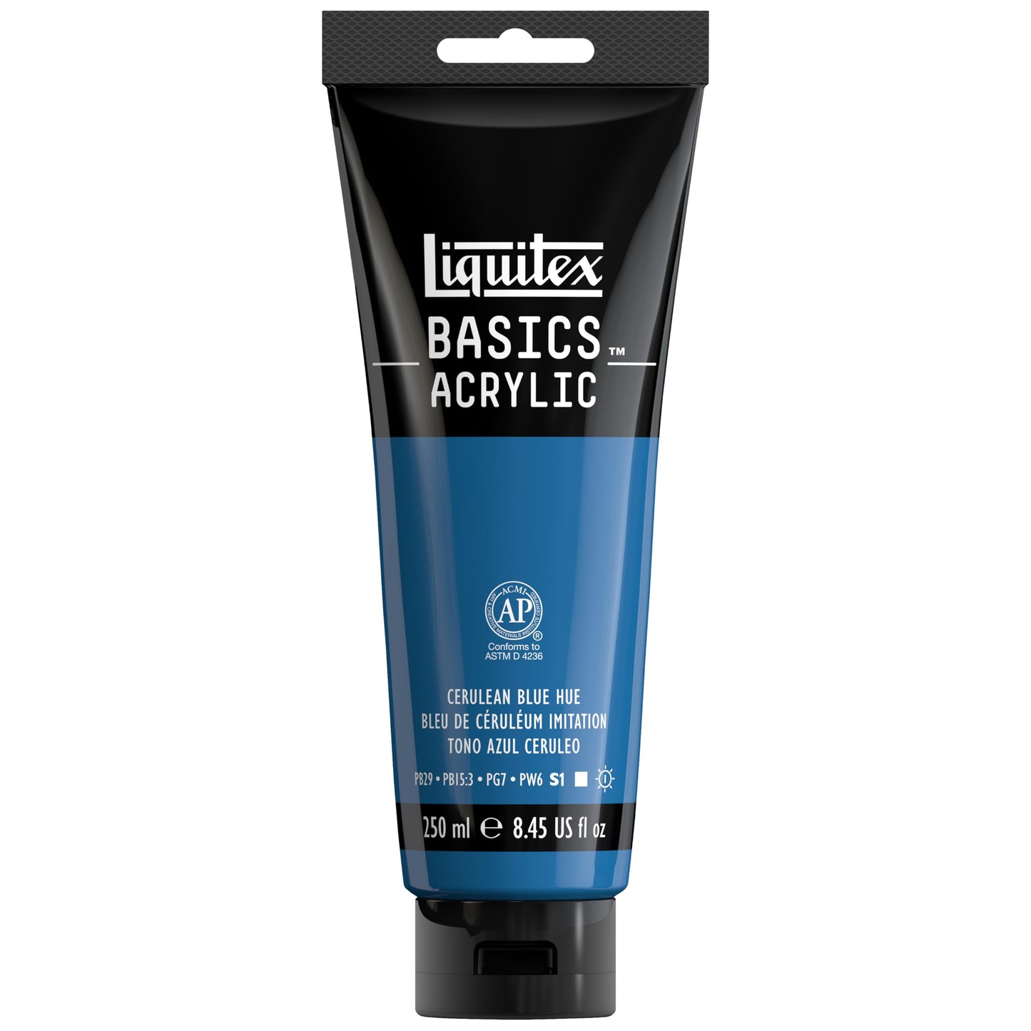 Liquitex BASICS Acrylic Paint, 250ml (8.5-oz) Tube, Cadmium Red Medium Hue