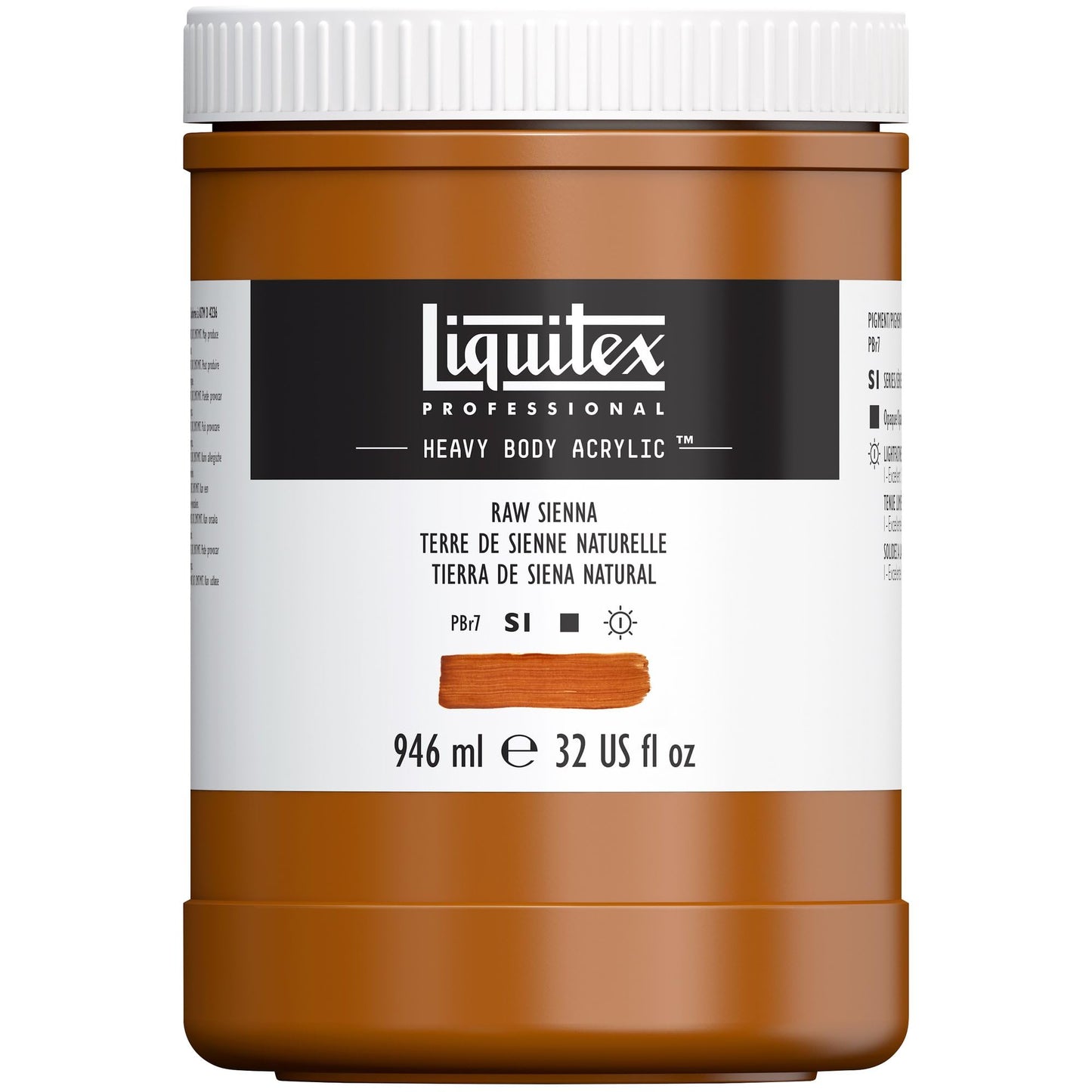 Liquitex Professional Heavy Body Acrylic Paint, 2-oz (59ml) Tube, Burnt Sienna