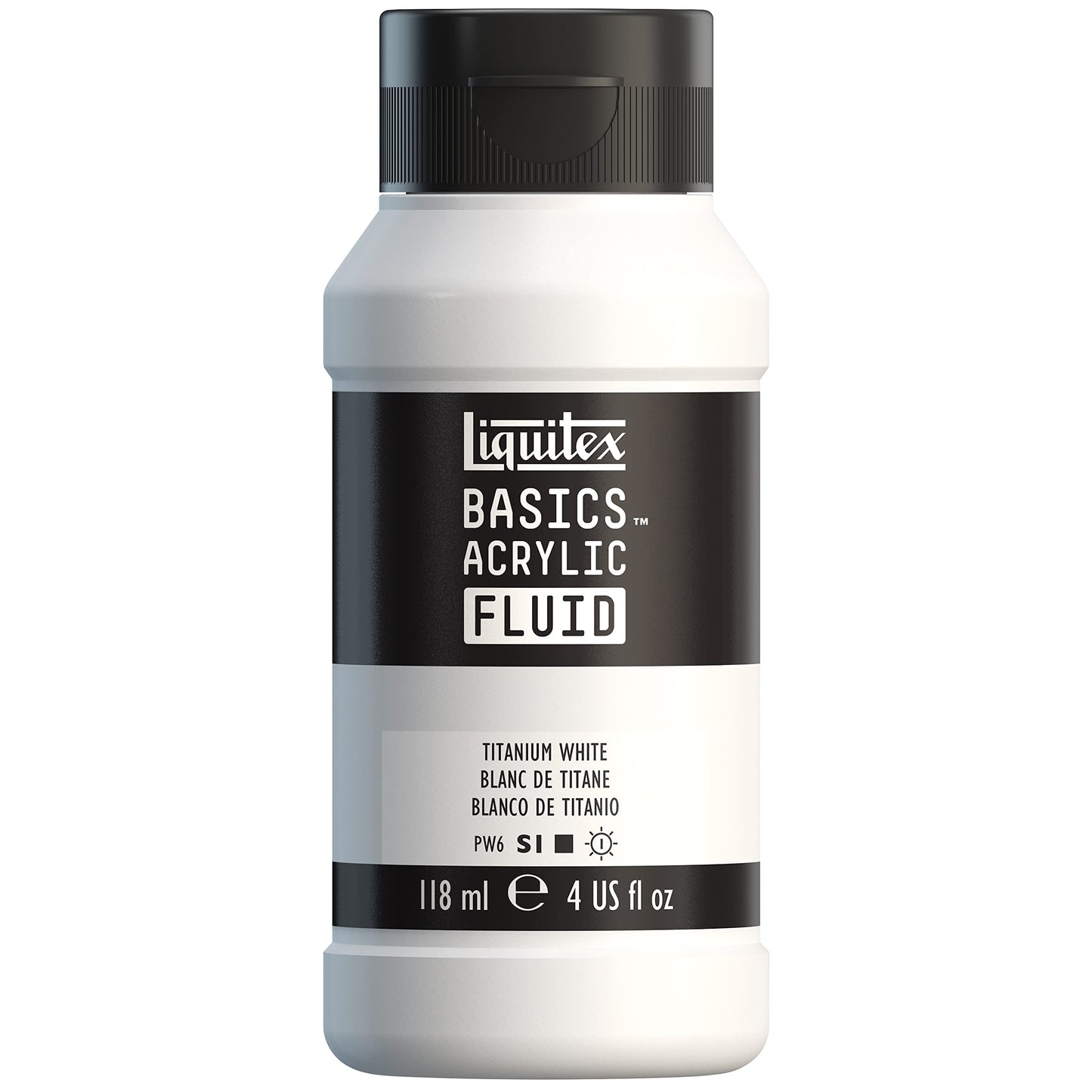Liquitex BASICS Acrylic Fluid Paint, 118ml (4-oz) Bottle, Alizarin Crimson Permanent Hue