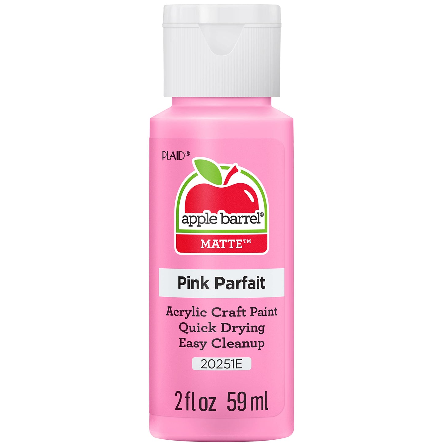 Apple Barrel Acrylic Paint in Assorted Colors (2 Ounce), 20503 White