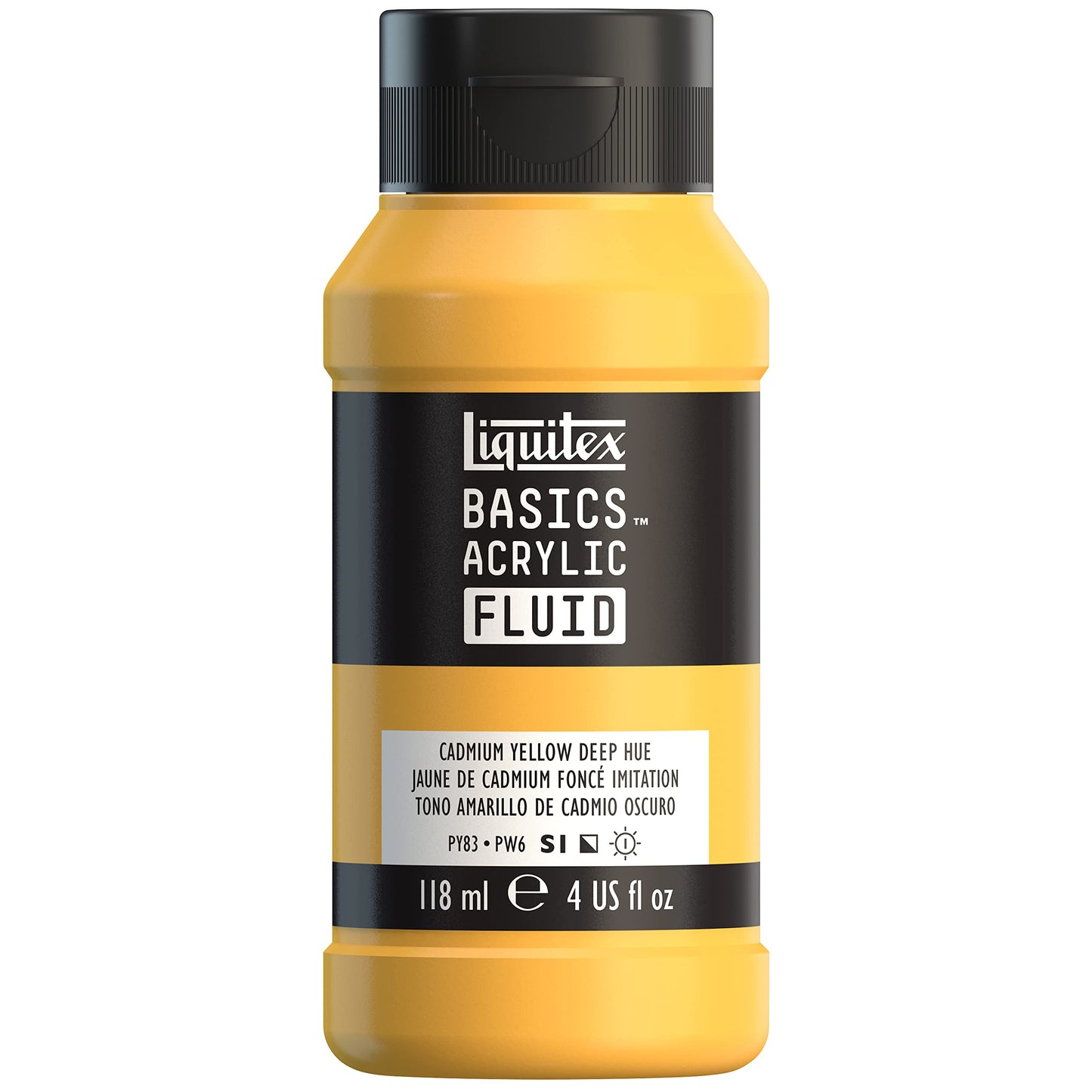 Liquitex BASICS Acrylic Fluid Paint, 118ml (4-oz) Bottle, Alizarin Crimson Permanent Hue