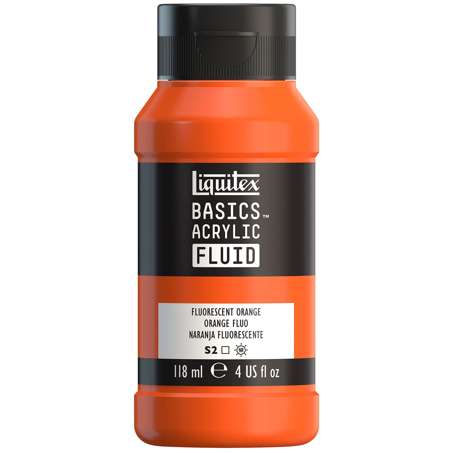 Liquitex BASICS Acrylic Fluid Paint, 118ml (4-oz) Bottle, Alizarin Crimson Permanent Hue