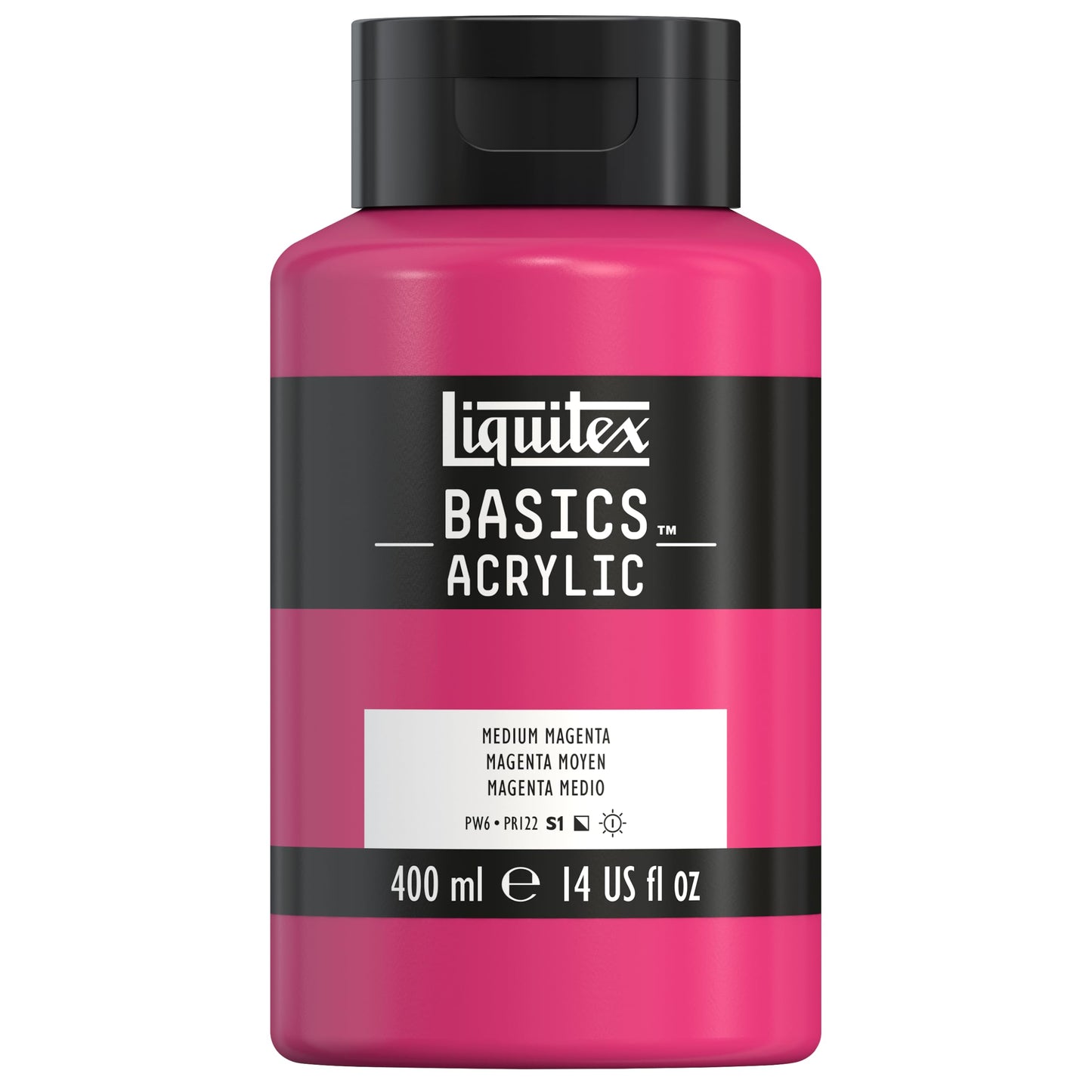 Liquitex BASICS Acrylic Paint, 250ml (8.5-oz) Tube, Cadmium Red Medium Hue