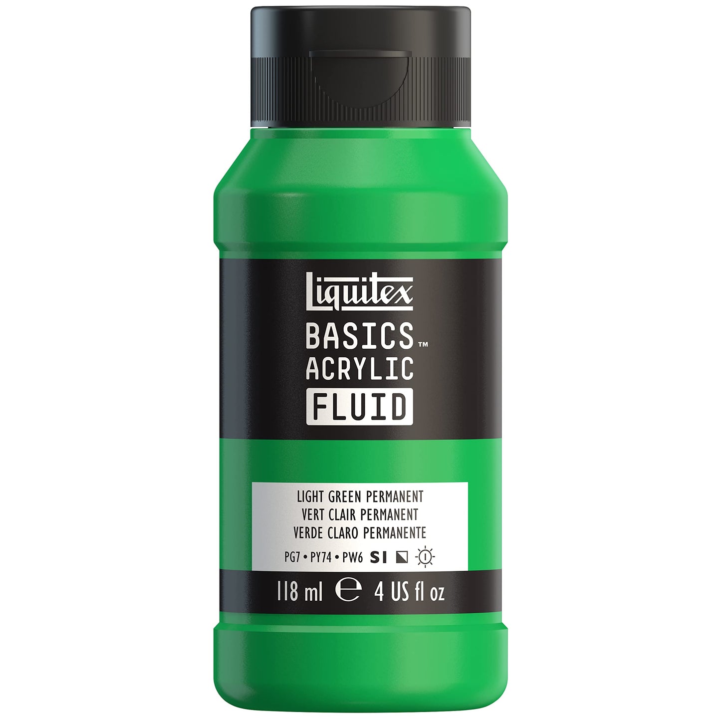 Liquitex BASICS Acrylic Fluid Paint, 118ml (4-oz) Bottle, Alizarin Crimson Permanent Hue