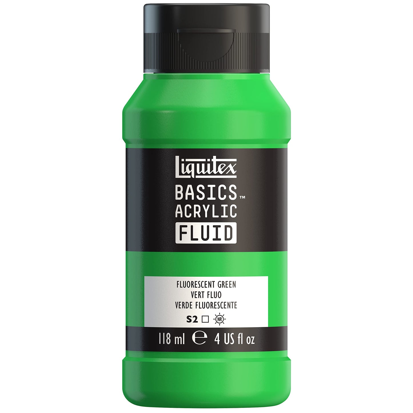 Liquitex BASICS Acrylic Fluid Paint, 118ml (4-oz) Bottle, Alizarin Crimson Permanent Hue