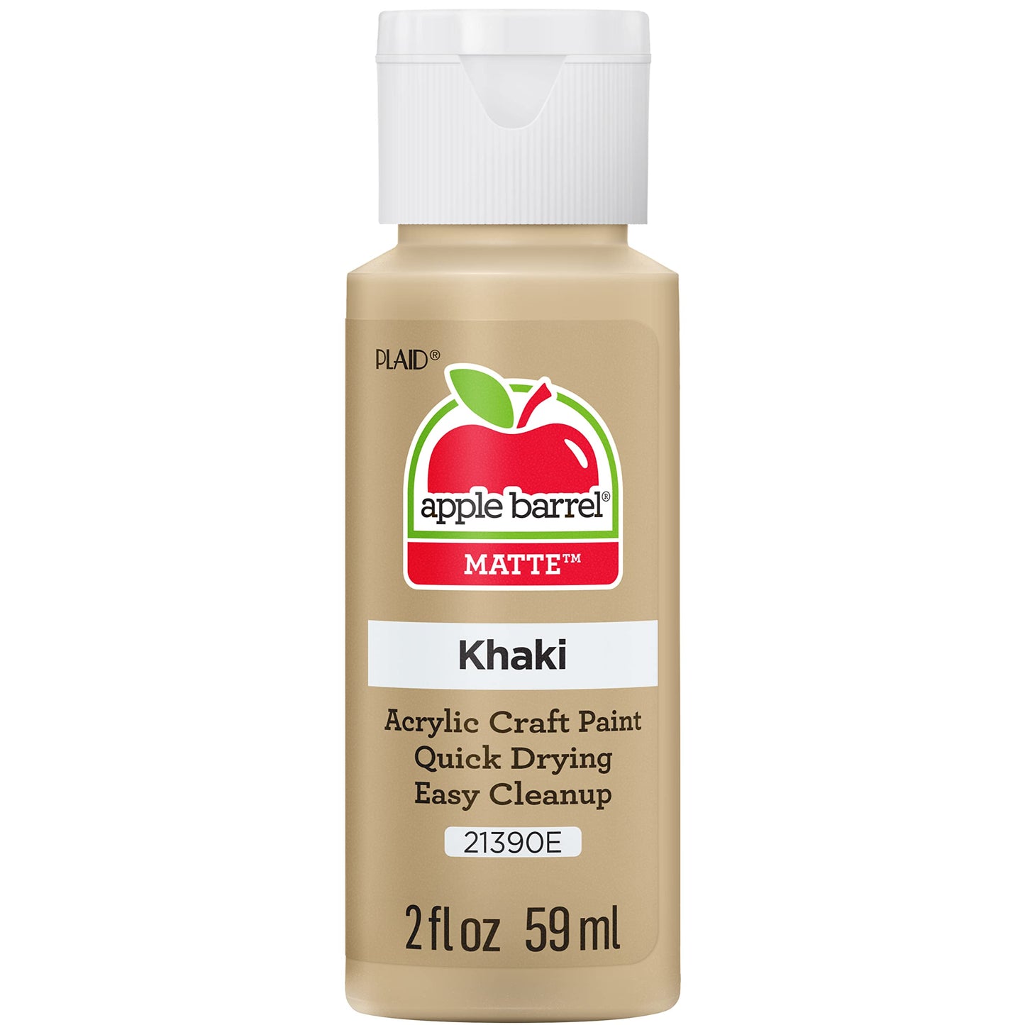 Apple Barrel Acrylic Paint in Assorted Colors (2 Ounce), 20503 White