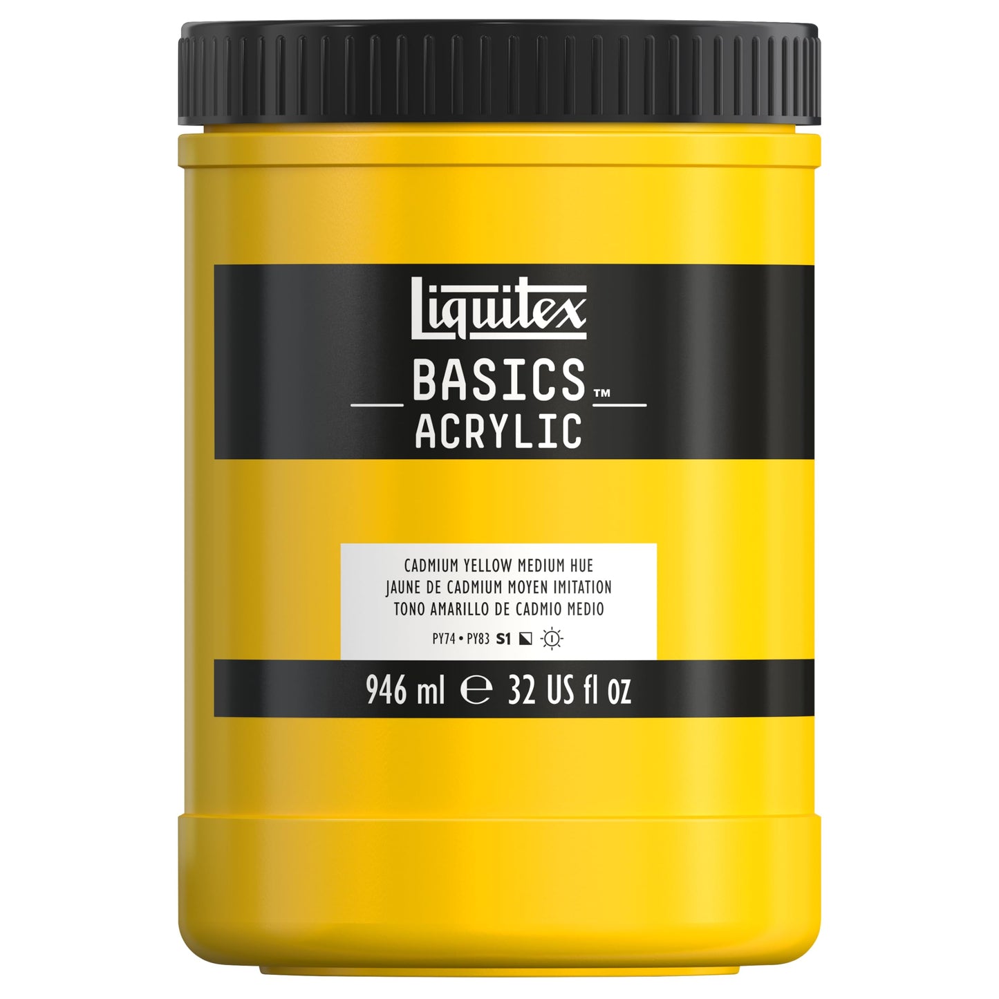 Liquitex BASICS Acrylic Paint, 250ml (8.5-oz) Tube, Cadmium Red Medium Hue