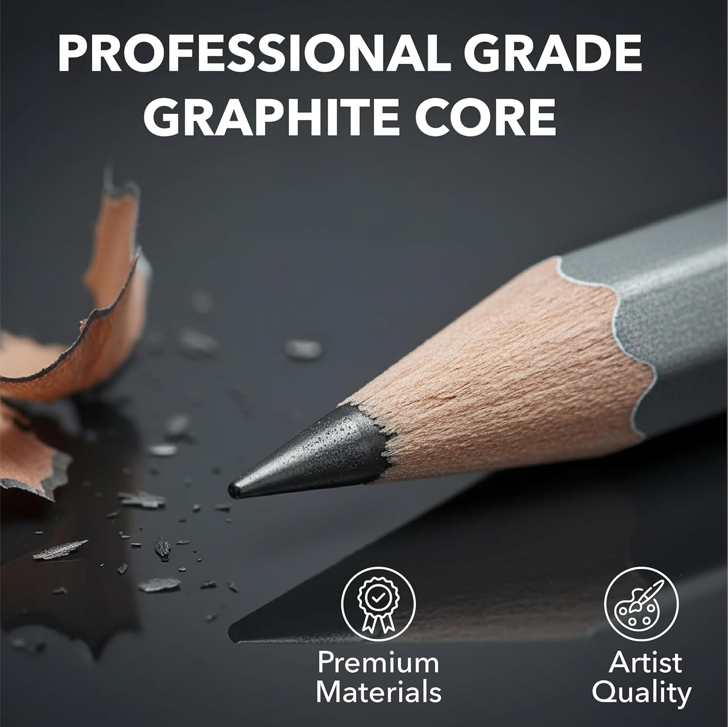 Mr. Pen- Sketch Pencils for Drawing, 14 Pack | Artist Graphite Pencils for Sketching (10B-6H), Sketch Set for Artists, Shading & Art Projects, Sketching Supplies