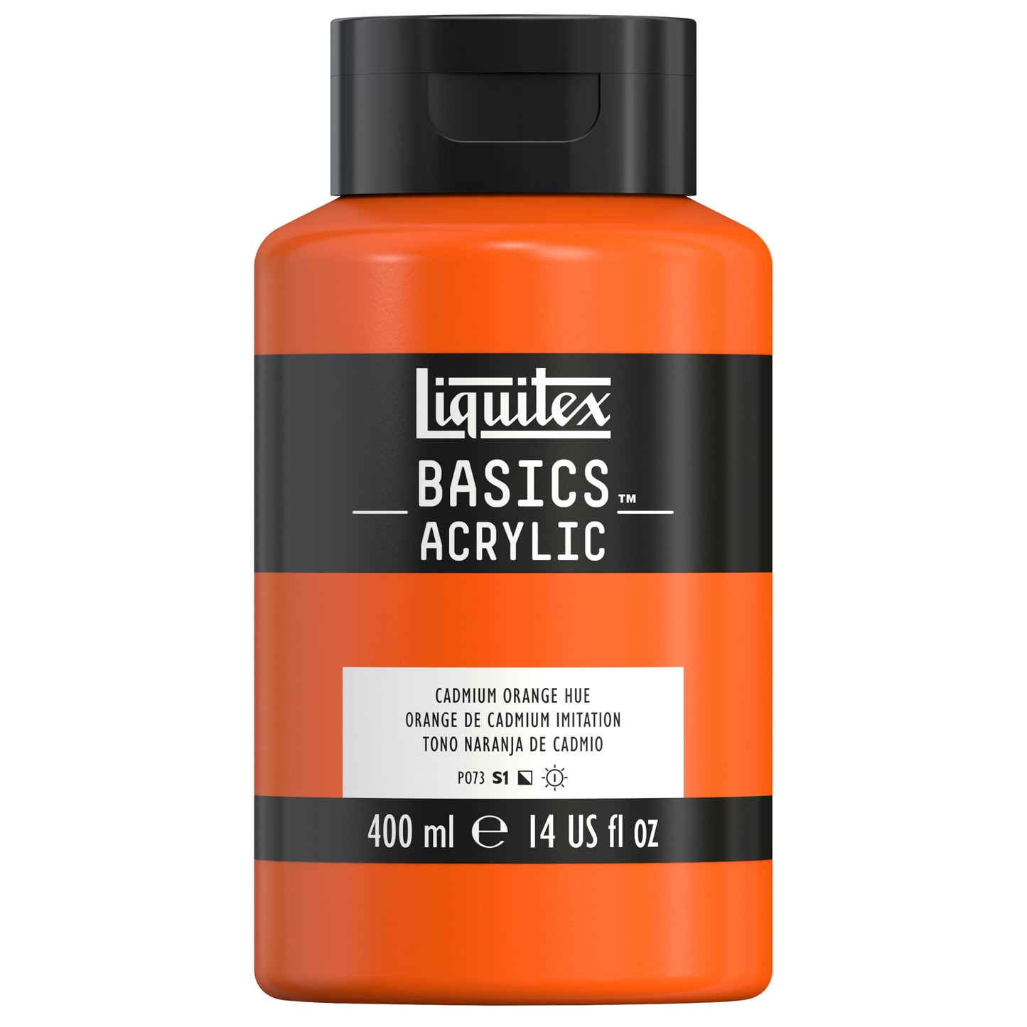 Liquitex BASICS Acrylic Paint, 250ml (8.5-oz) Tube, Cadmium Red Medium Hue