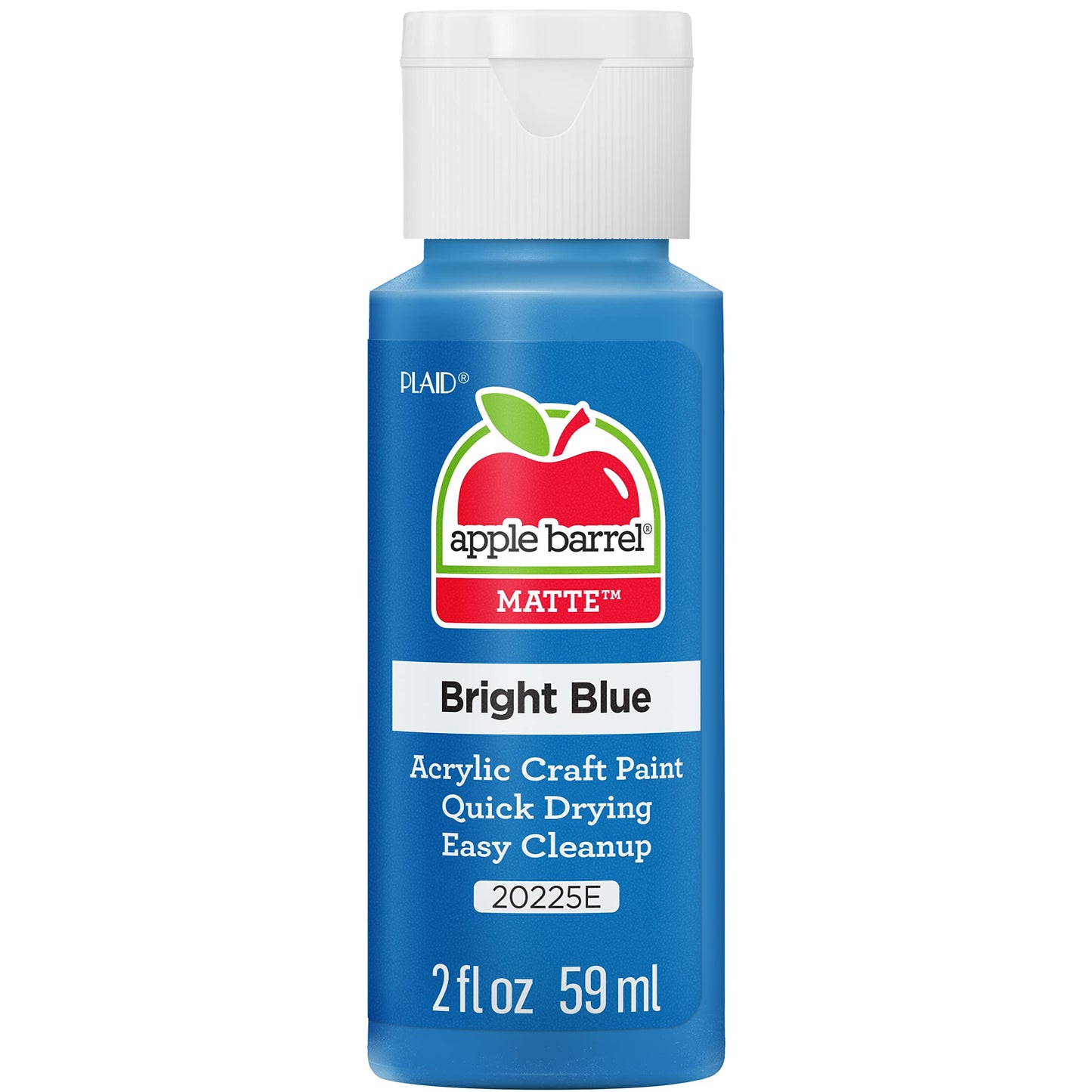 Apple Barrel Acrylic Paint in Assorted Colors (2 Ounce), 20503 White