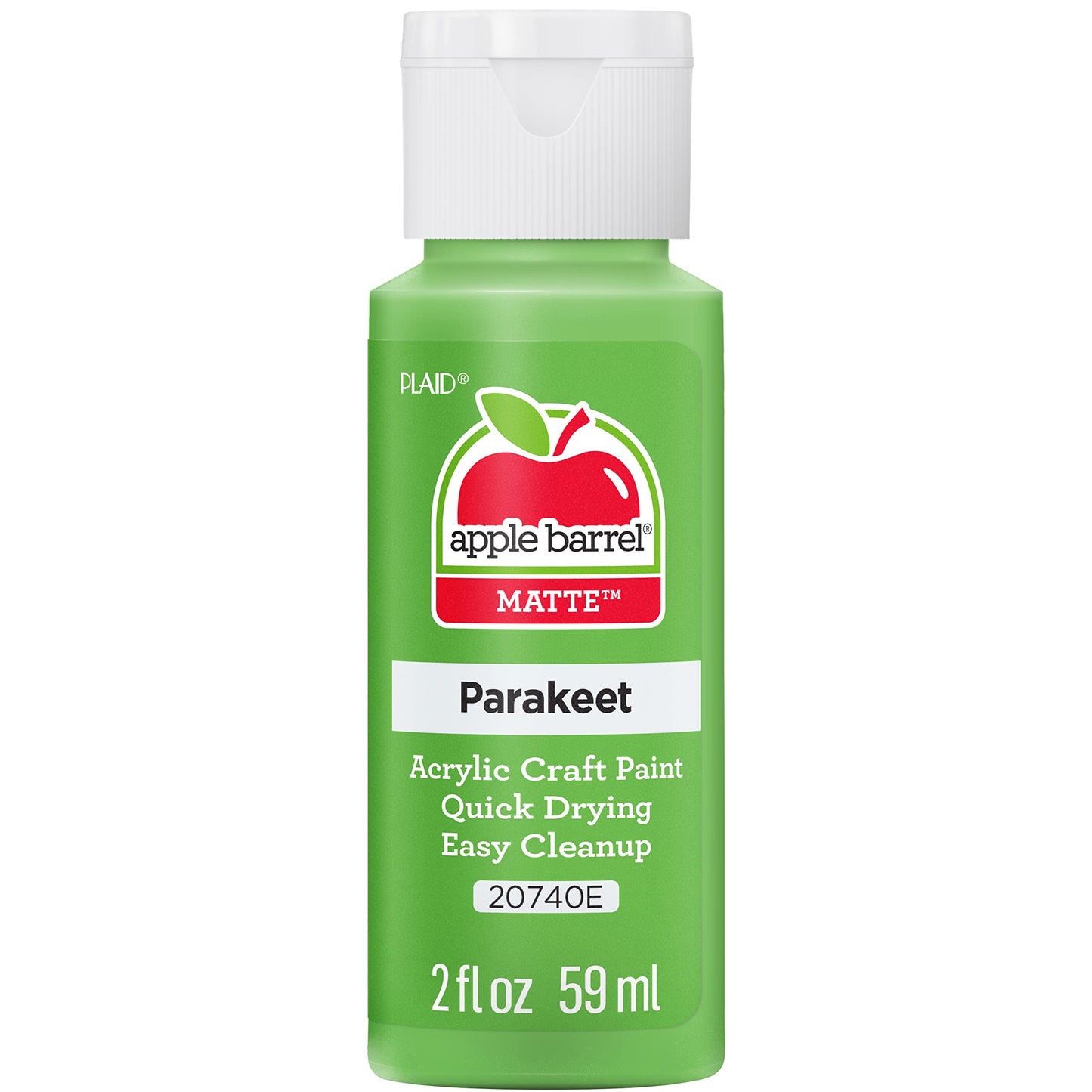 Apple Barrel Acrylic Paint in Assorted Colors (2 Ounce), 20503 White