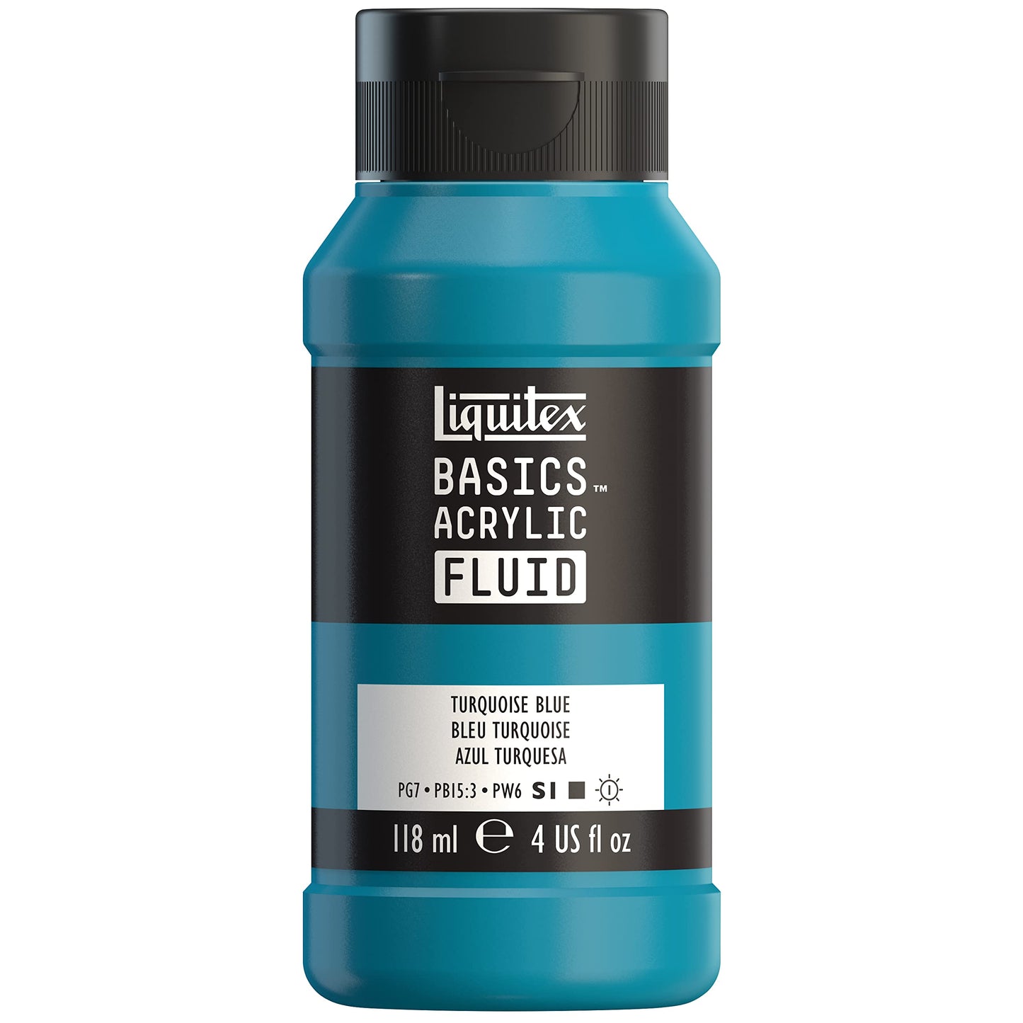 Liquitex BASICS Acrylic Fluid Paint, 118ml (4-oz) Bottle, Alizarin Crimson Permanent Hue