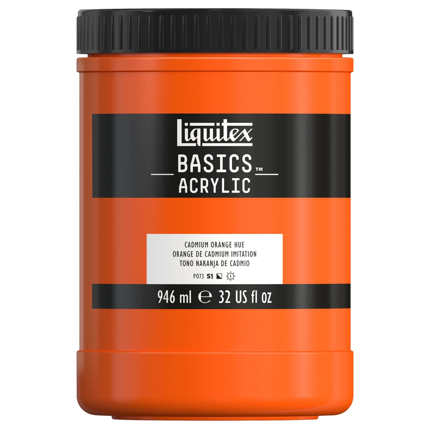 Liquitex BASICS Acrylic Paint, 250ml (8.5-oz) Tube, Cadmium Red Medium Hue