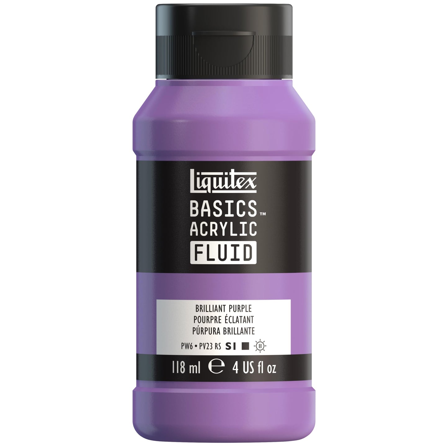 Liquitex BASICS Acrylic Fluid Paint, 118ml (4-oz) Bottle, Alizarin Crimson Permanent Hue