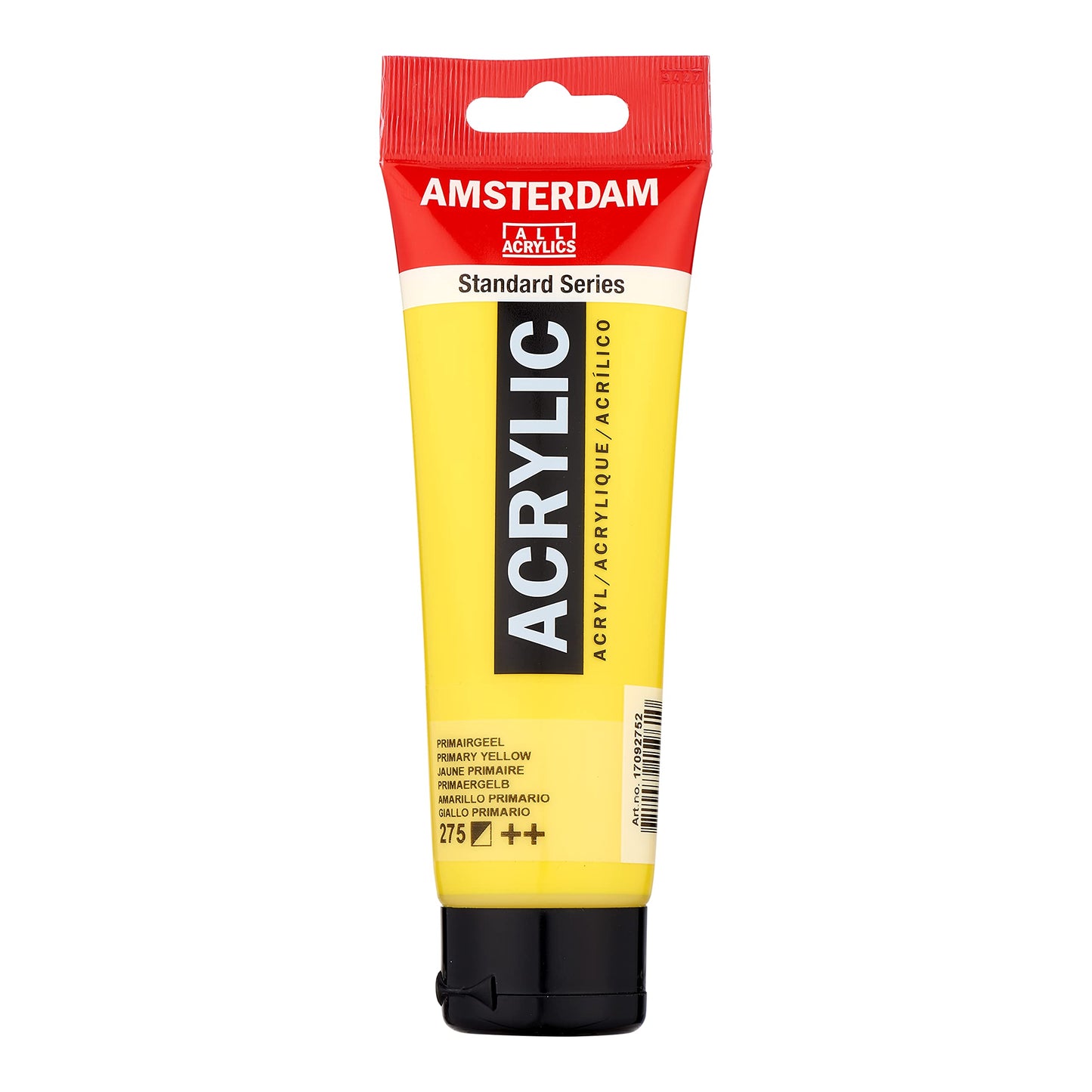 Amsterdam Standard Series Acrylic Paint Tube, Oxide Black 735, 4 fl oz | Vibrant Color with Acrylic Resin Binder, High Lightfastness, Water-Based, Strong Coverage, Visible Brush Strokes