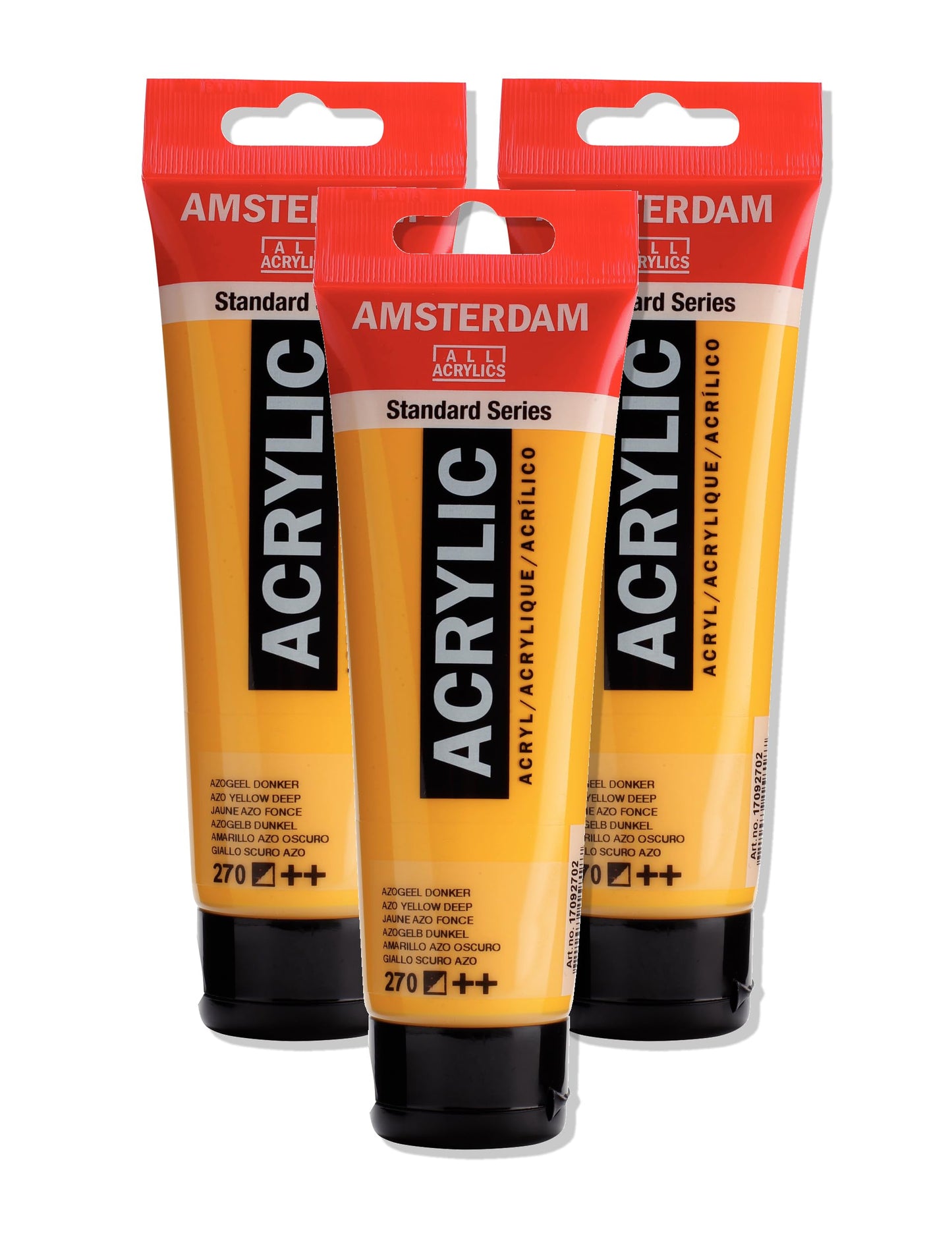 Amsterdam Standard Series Acrylic Paint Tube, Oxide Black 735, 4 fl oz | Vibrant Color with Acrylic Resin Binder, High Lightfastness, Water-Based, Strong Coverage, Visible Brush Strokes