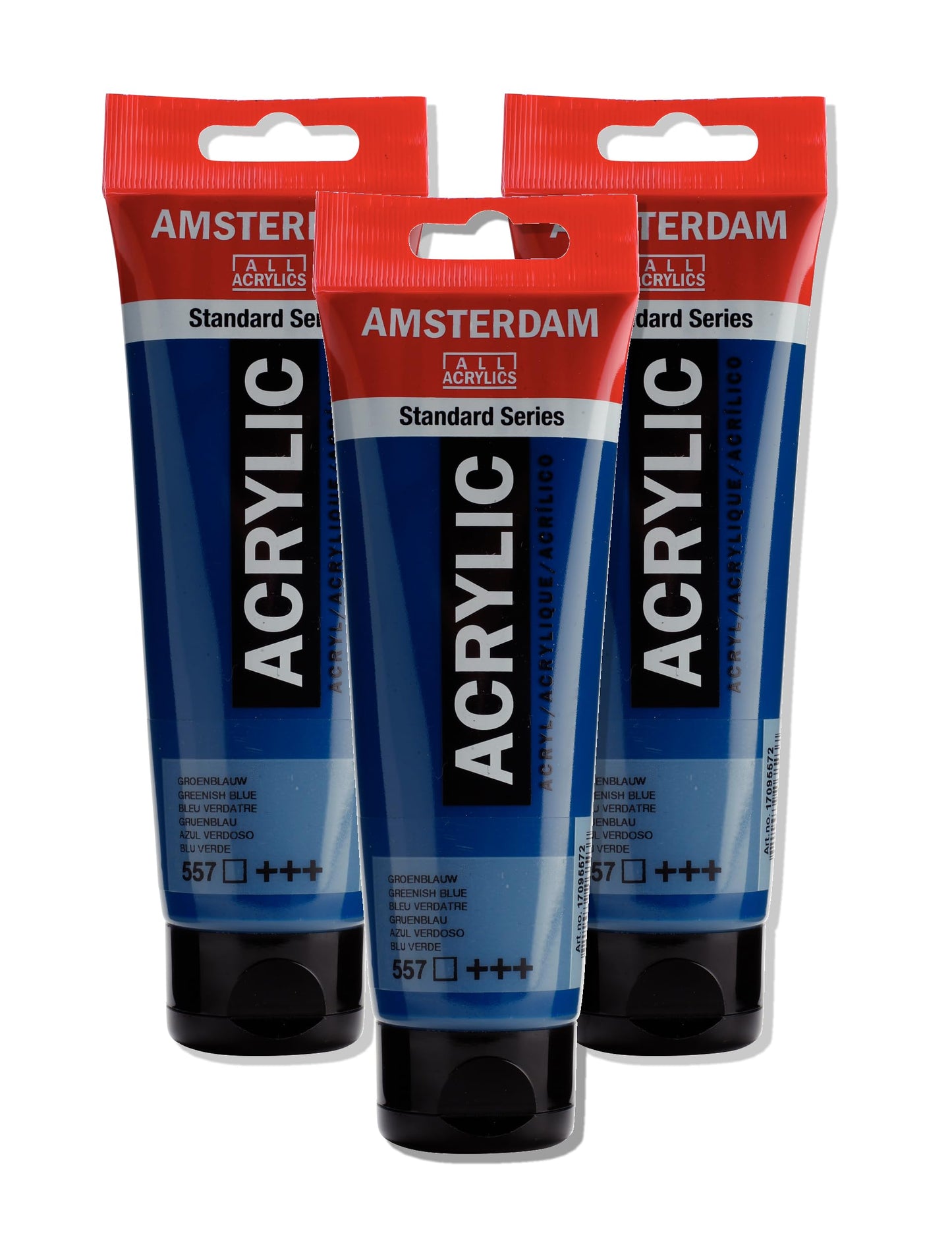 Amsterdam Standard Series Acrylic Paint Tube, Oxide Black 735, 4 fl oz | Vibrant Color with Acrylic Resin Binder, High Lightfastness, Water-Based, Strong Coverage, Visible Brush Strokes